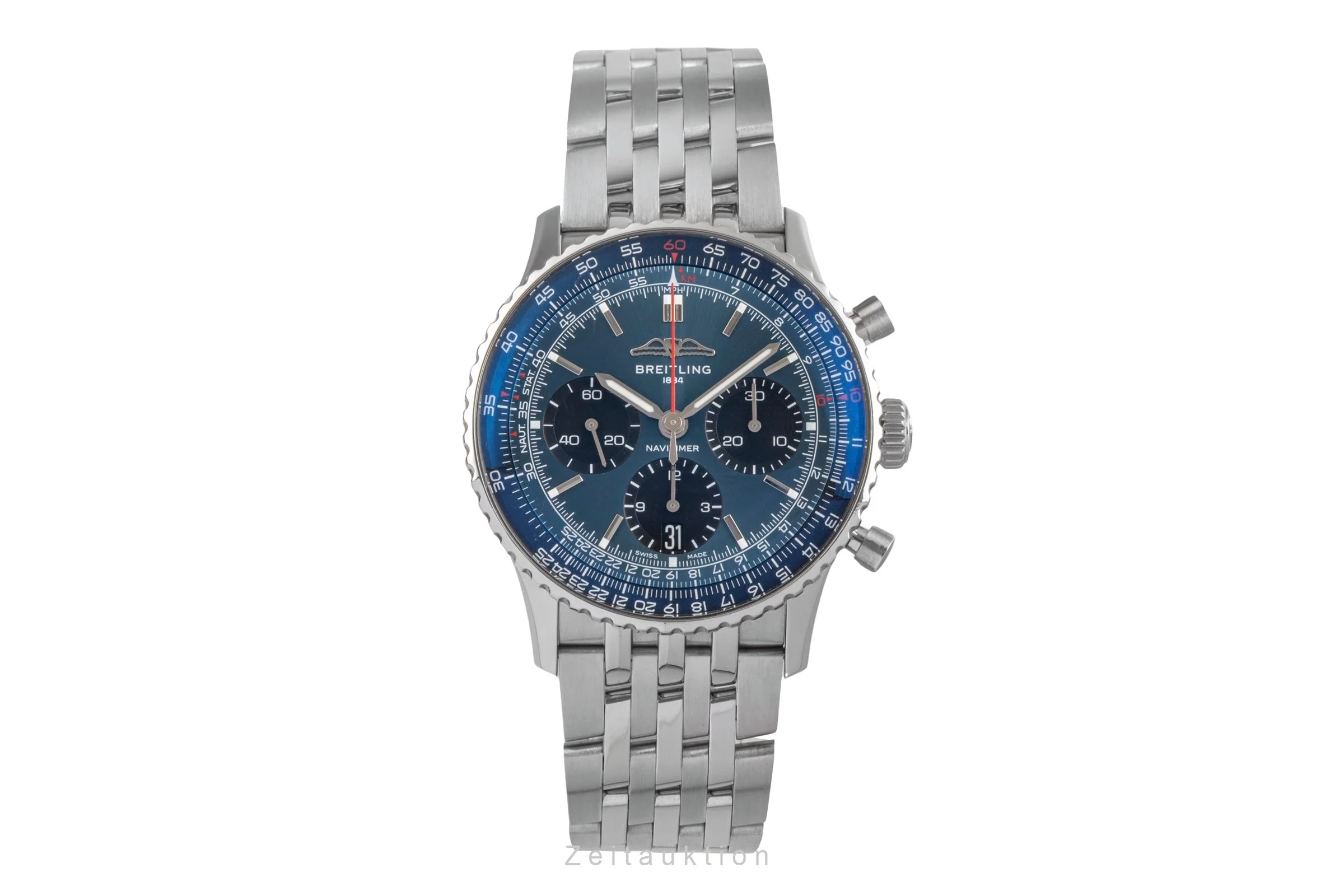 Breitling Navitimer 01 chronograph steel automatic men's watch AB0139241C1P1 LP: 9650EUR  [2503762] - Image 5
