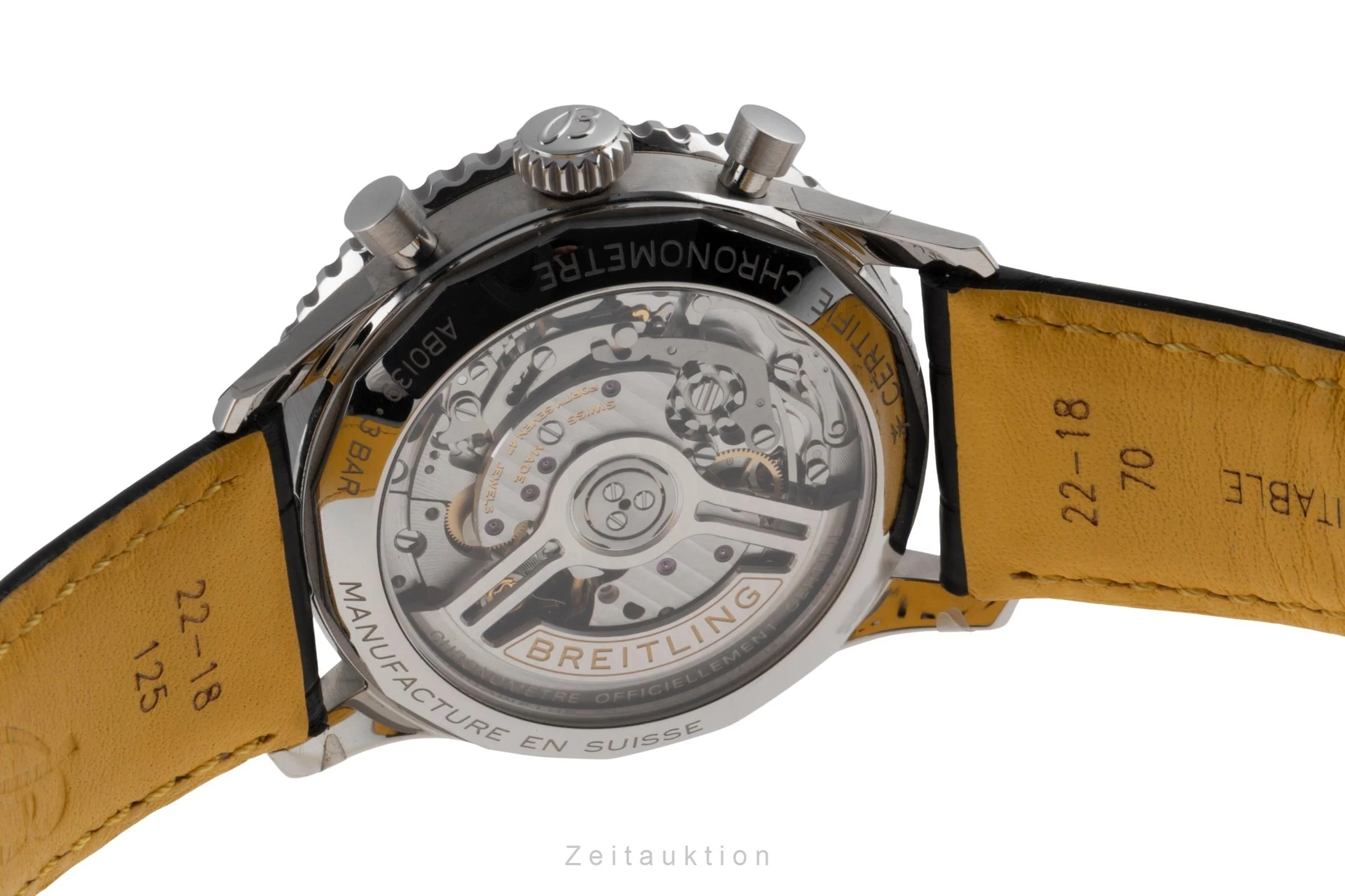 Breitling Navitimer 01 chronograph steel automatic men's watch AB0139241C1P1 LP: 9300EUR  [2504996] - Image 12