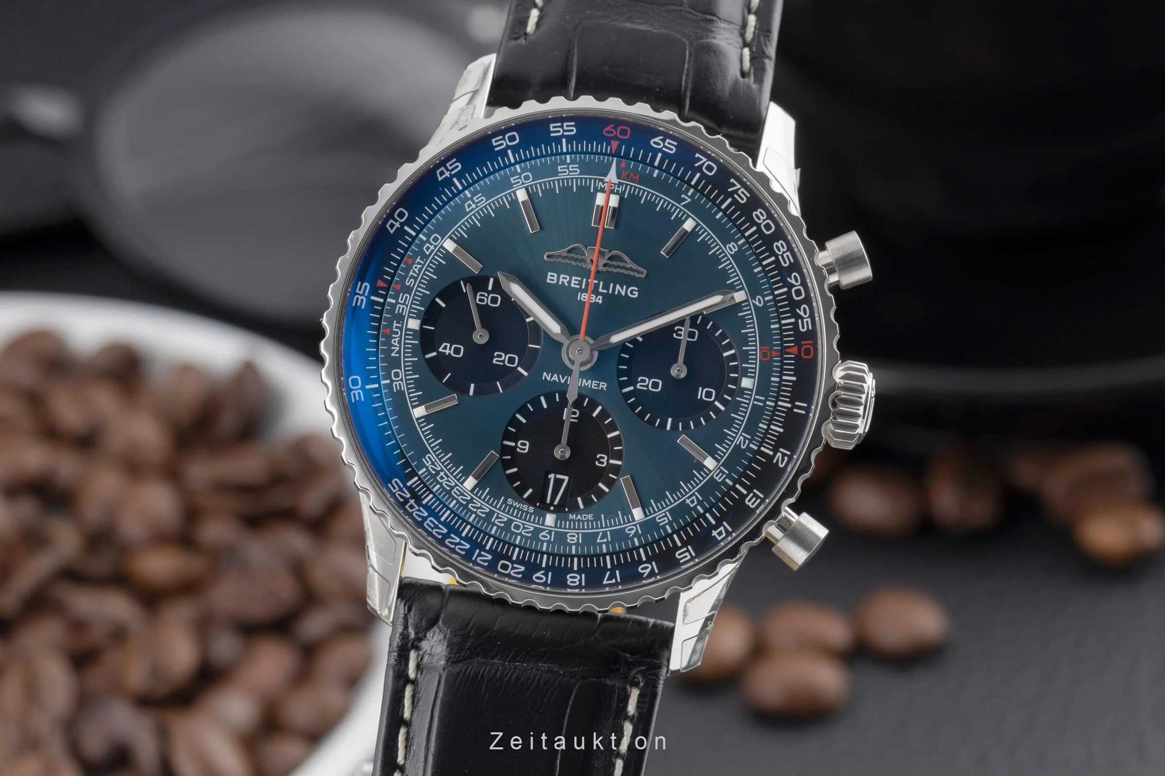 Breitling Navitimer 01 chronograph steel automatic men's watch AB0139241C1P1 LP: 9300EUR  [2504996] - Image 2