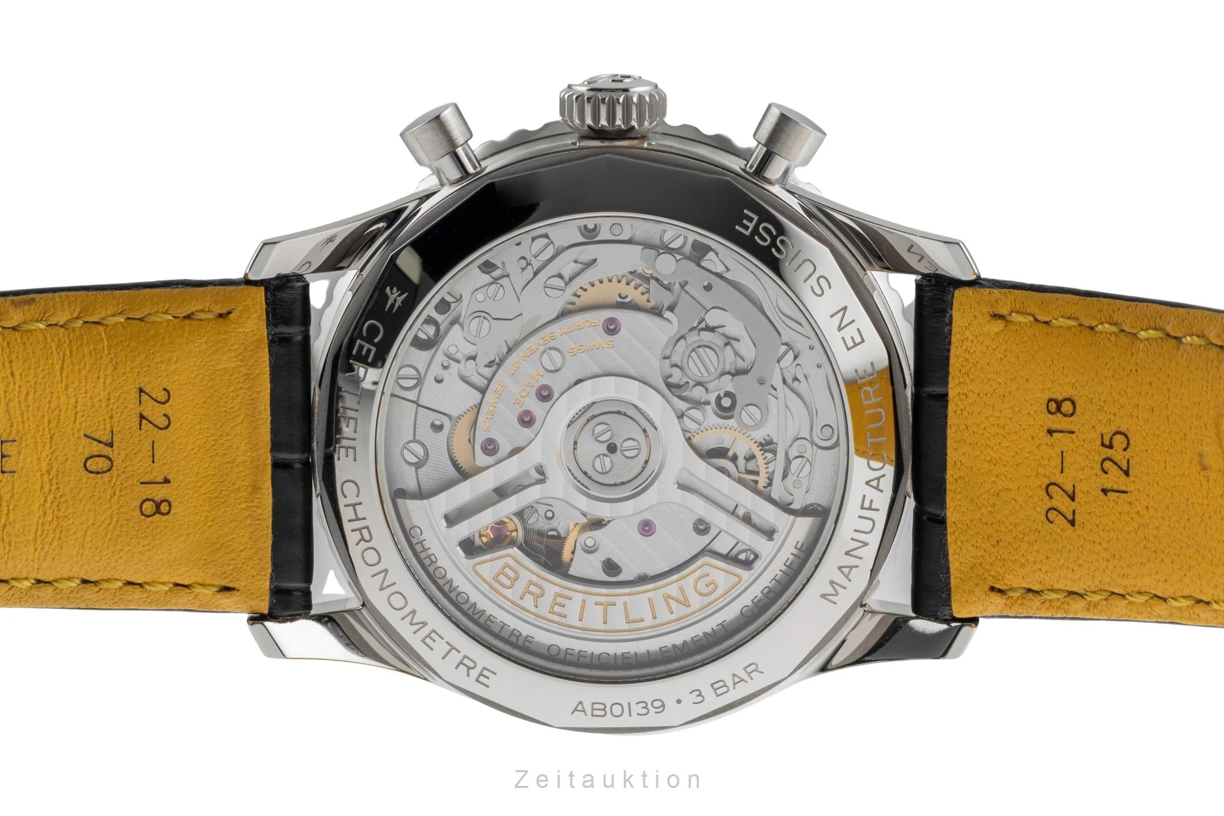 Breitling Navitimer 01 chronograph steel automatic men's watch AB0139241C1P1 LP: 9300EUR  [2505059] - Image 12
