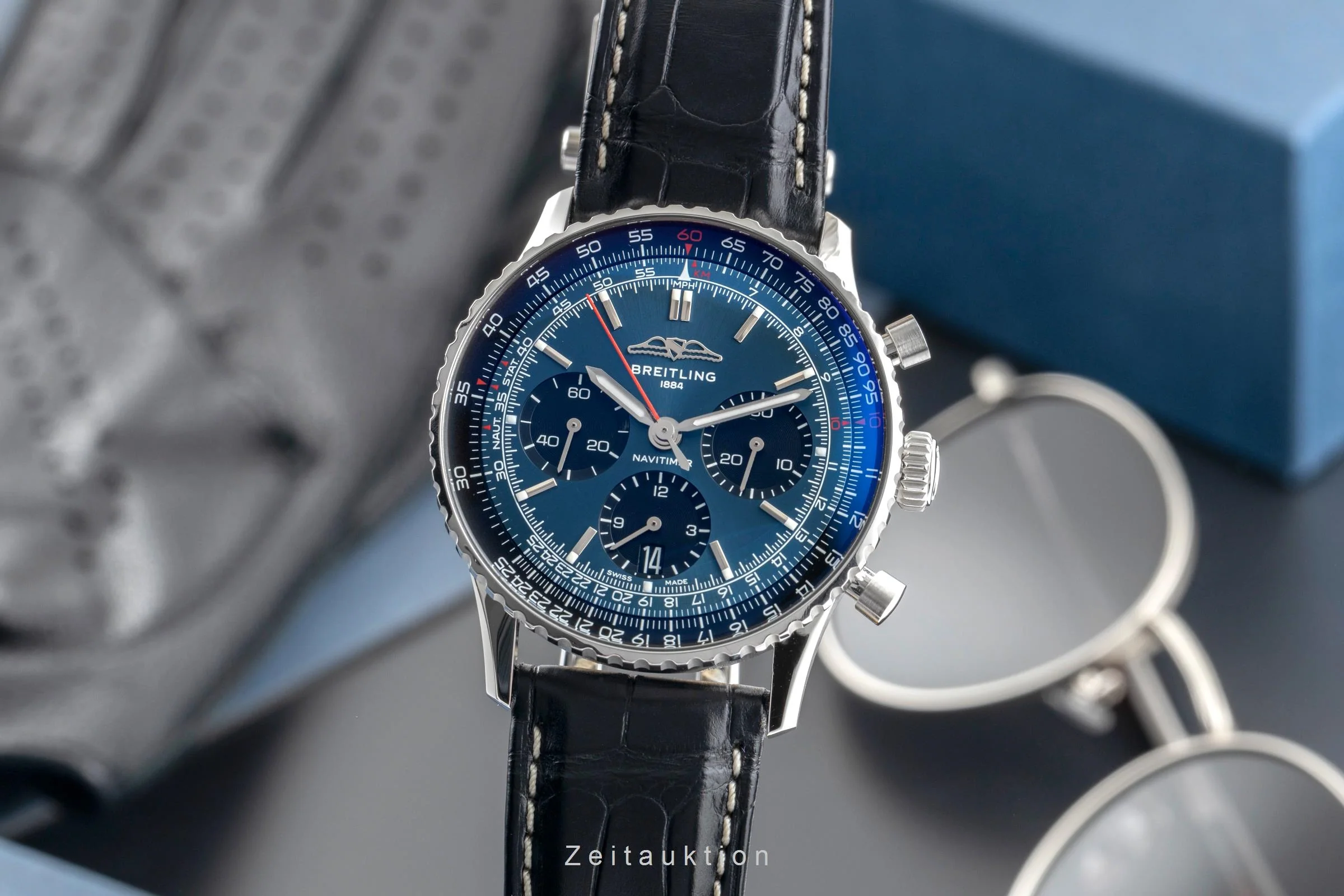 Breitling Navitimer 01 chronograph steel automatic men's watch AB0139241C1P1 LP: 9300EUR  [2505059] - Image 2