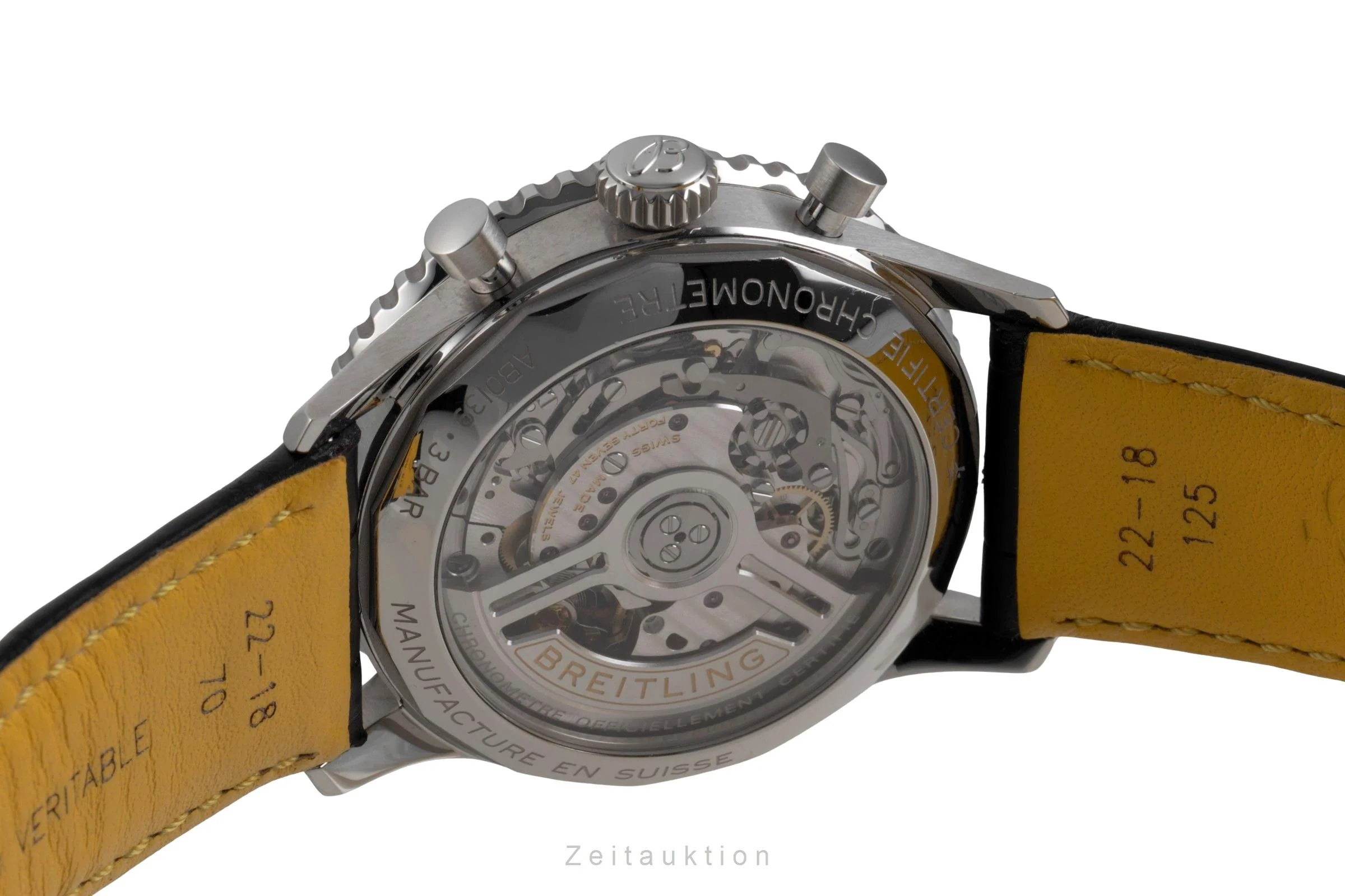 Breitling Navitimer 01 chronograph steel automatic men's watch AB0139241C1P1 LP: 9500EUR  [2600861] - Image 12