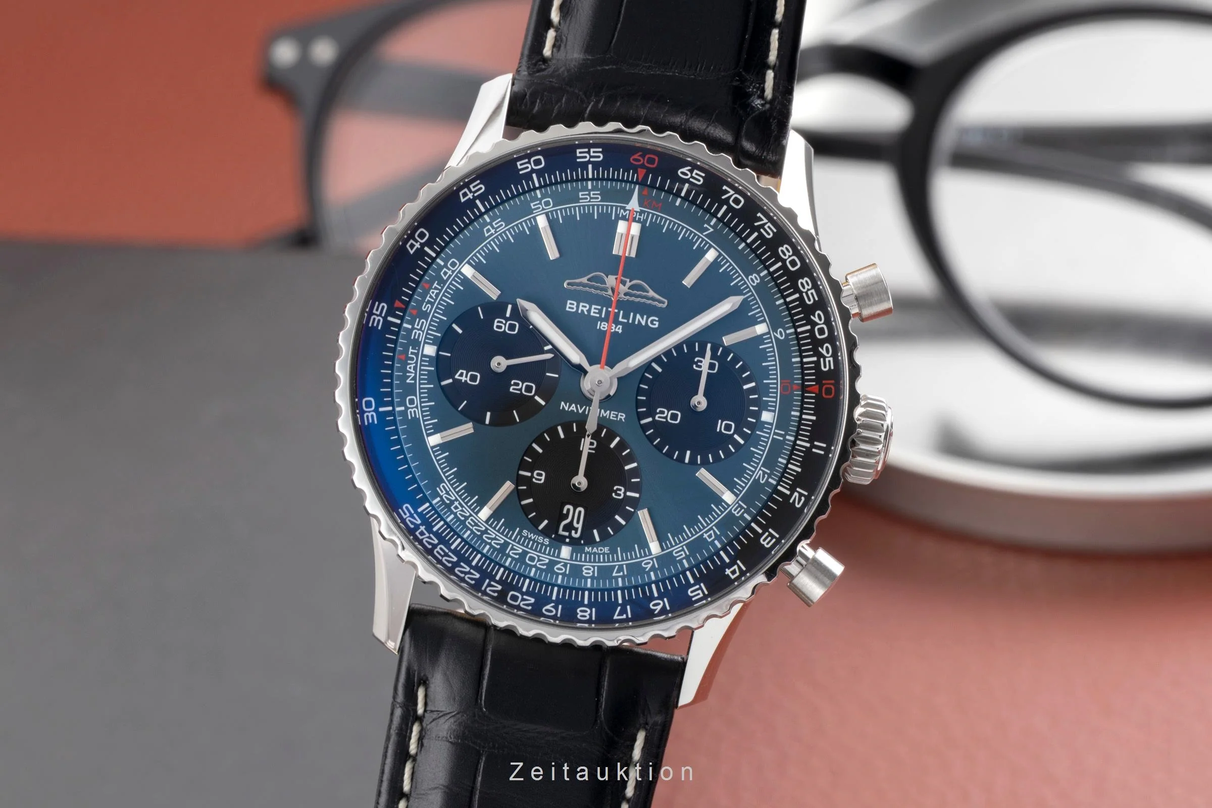 Breitling Navitimer 01 chronograph steel automatic men's watch AB0139241C1P1 LP: 9500EUR  [2600861] - Image 2