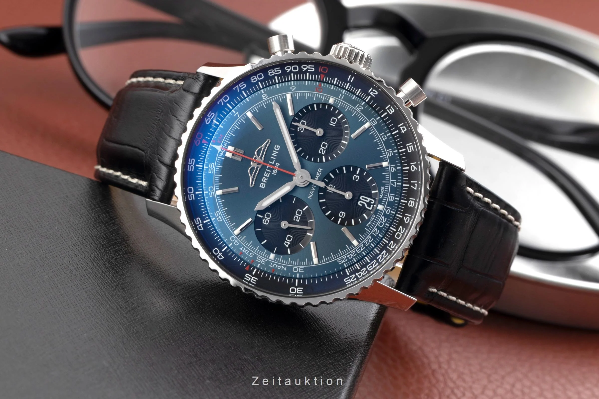 Breitling Navitimer 01 chronograph steel automatic men's watch AB0139241C1P1 LP: 9500EUR  [2600861] - Image 3