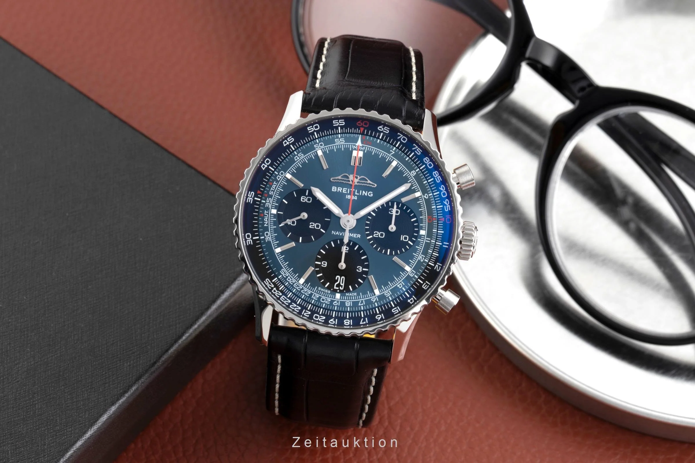 Breitling Navitimer 01 chronograph steel automatic men's watch AB0139241C1P1 LP: 9500EUR  [2600861] - Image 4