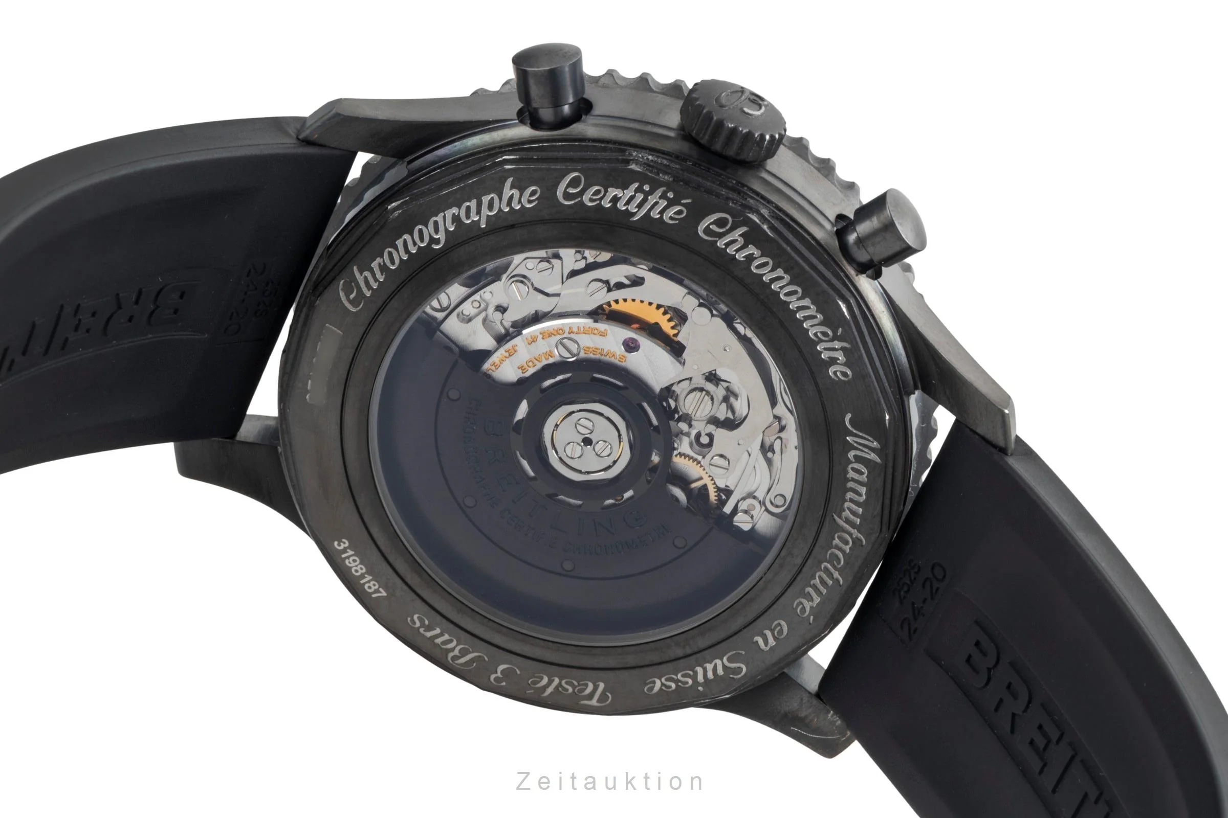 Breitling Navitimer 01 chronograph steel automatic men's watch MB012822/BE51  [2506181] - Image 13