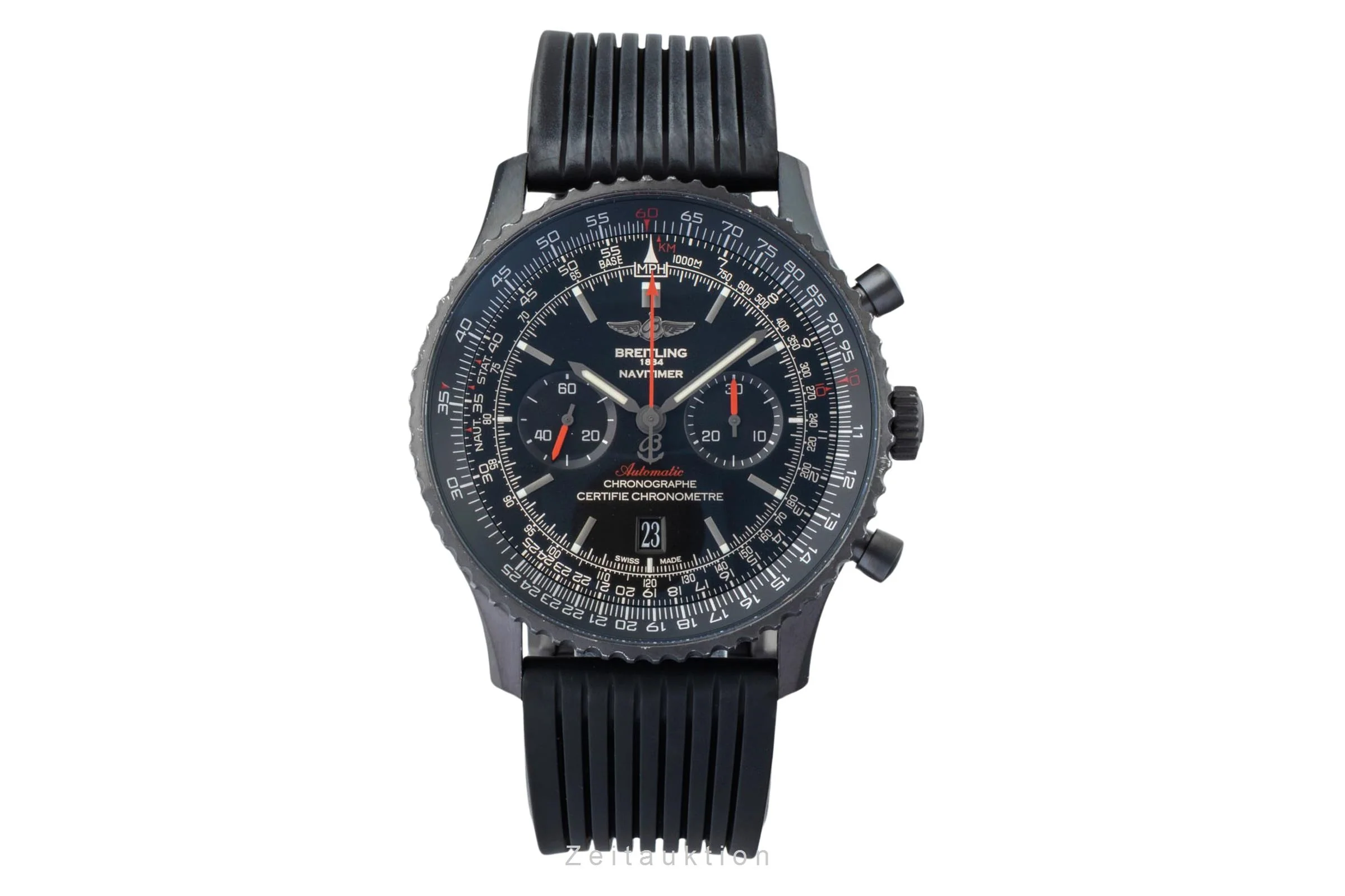 Breitling Navitimer 01 chronograph steel automatic men's watch MB012822/BE51  [2506181] - Image 5