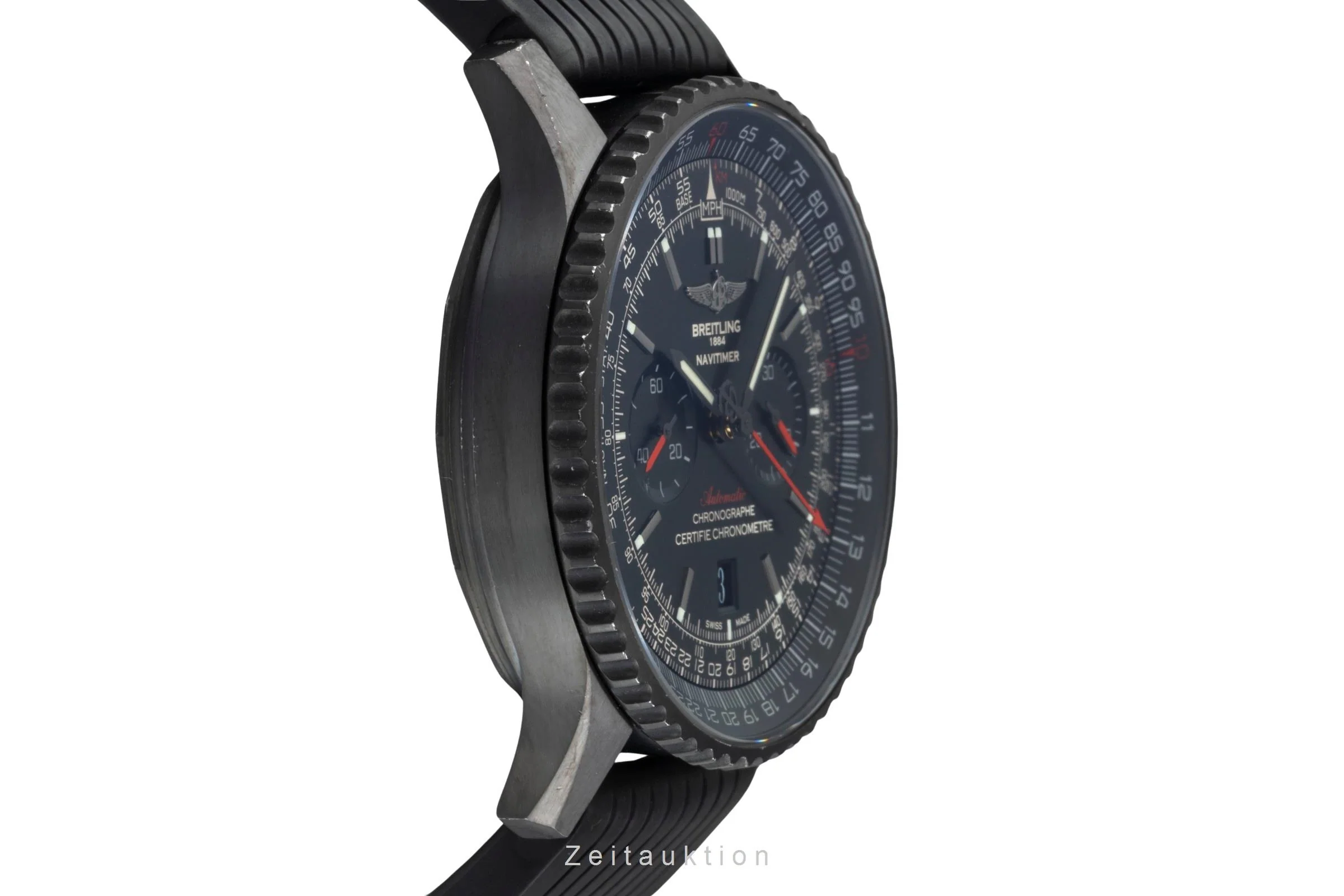 Breitling Navitimer 01 chronograph steel automatic men's watch MB012822/BE51  [2506181] - Image 8