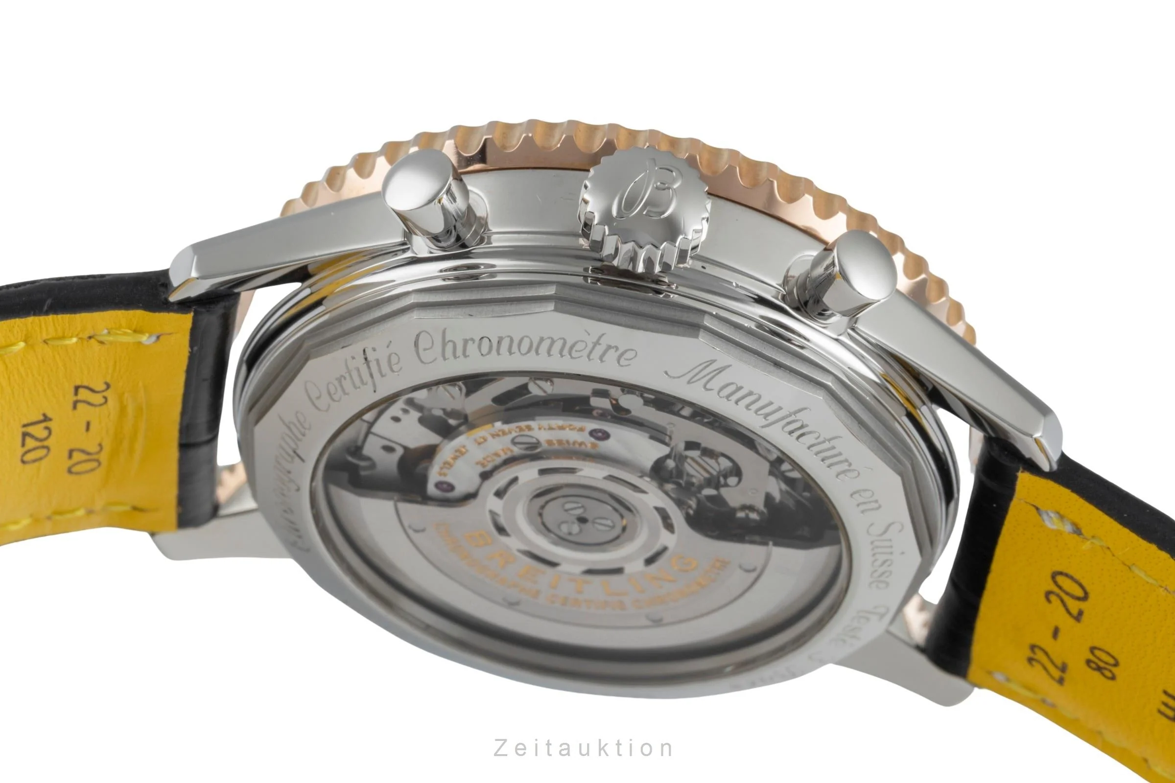 Breitling Navitimer 01 chronograph steel / gold automatic men's watch UB0121211F1P1 LP: 10500EUR  [2505728] - Image 13