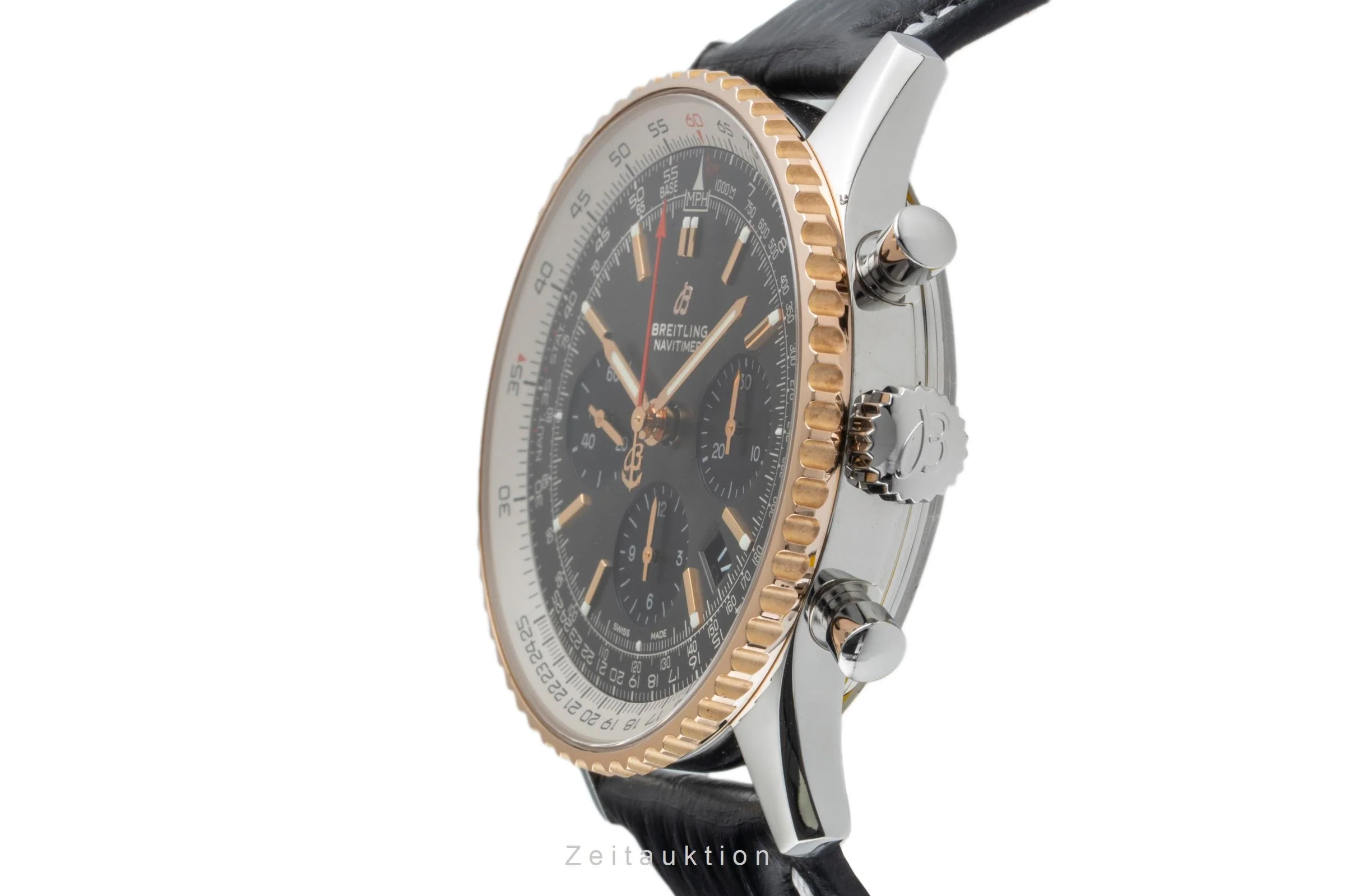 Breitling Navitimer 01 chronograph steel / gold automatic men's watch UB0121211F1P1 LP: 10500EUR  [2505728] - Image 7