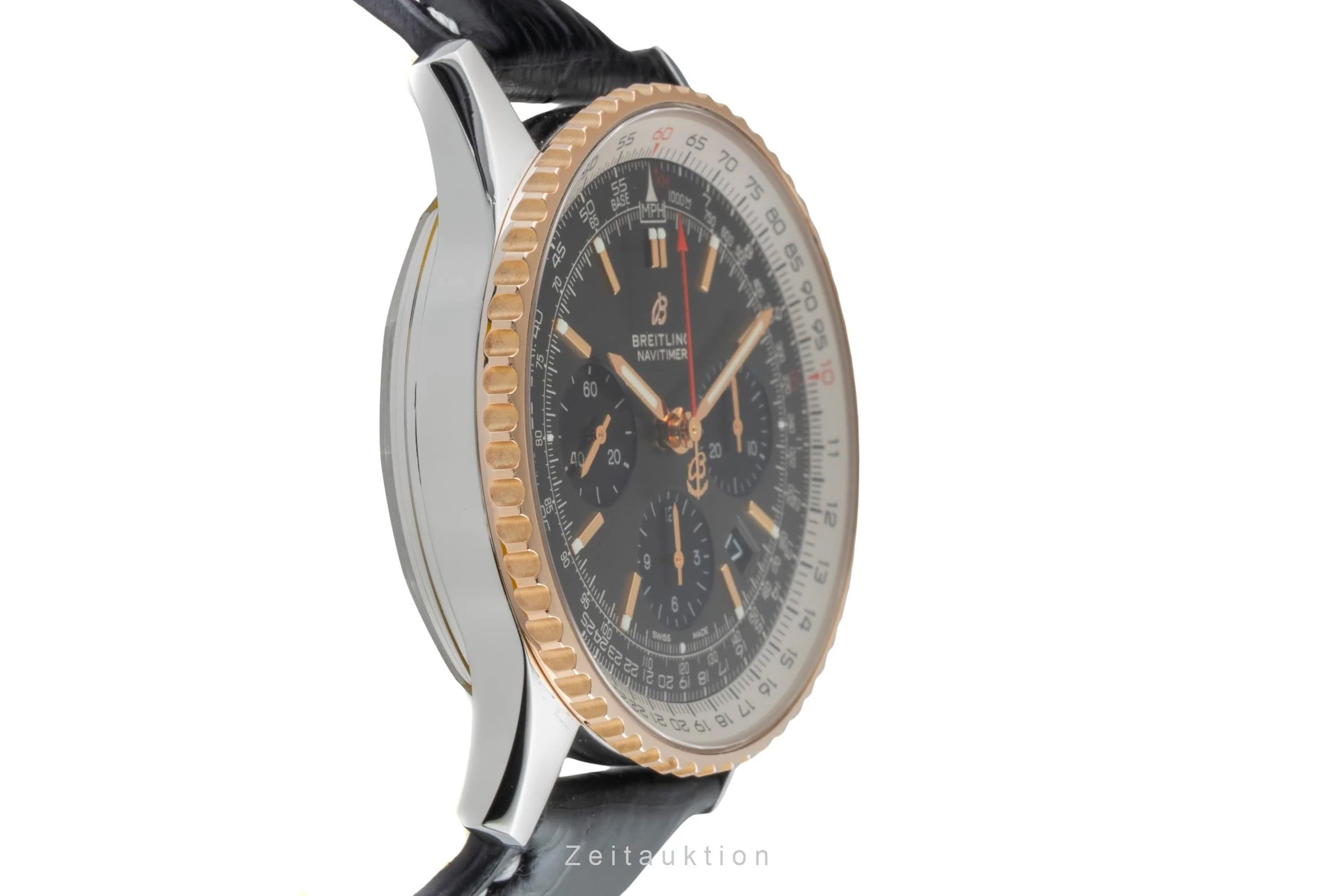 Breitling Navitimer 01 chronograph steel / gold automatic men's watch UB0121211F1P1 LP: 10500EUR  [2505728] - Image 8