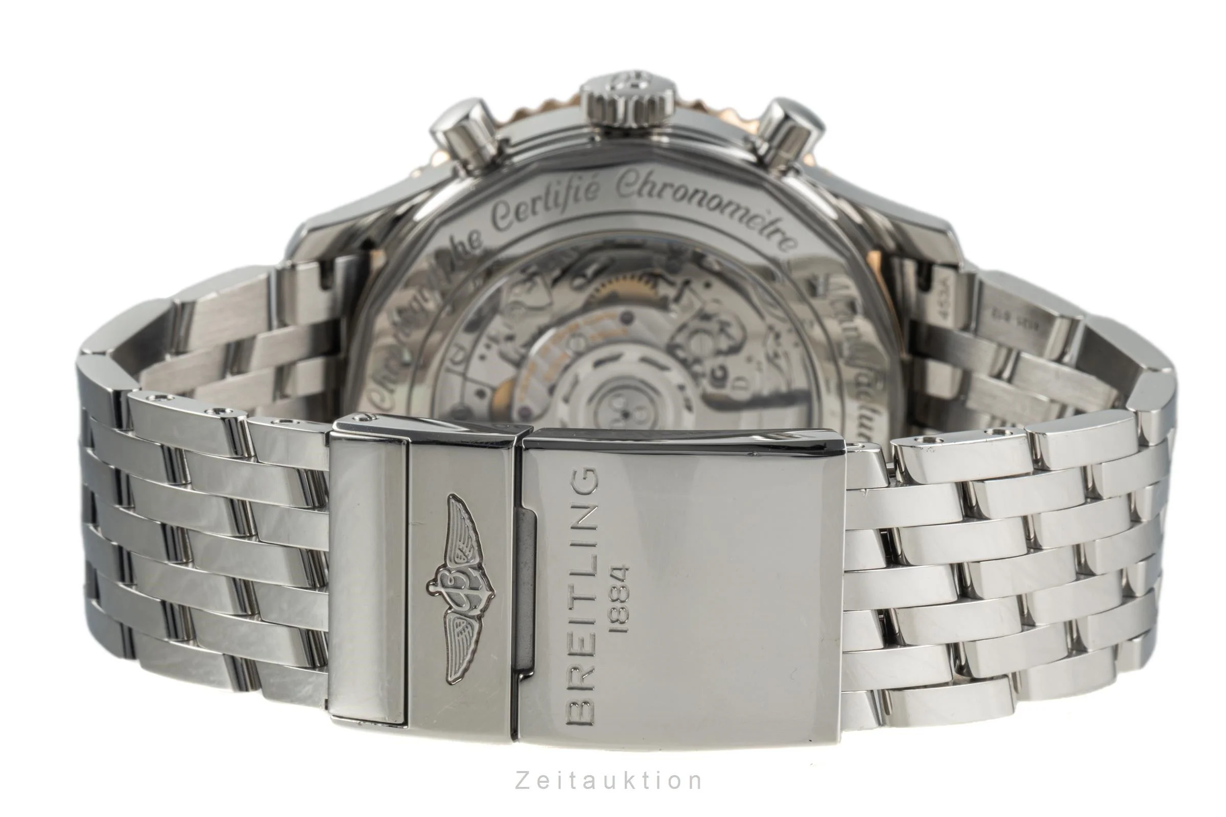 Breitling Navitimer 01 chronograph steel / gold automatic men's watch UB0127 LP: 11250EUR  [2303823] - Image 13