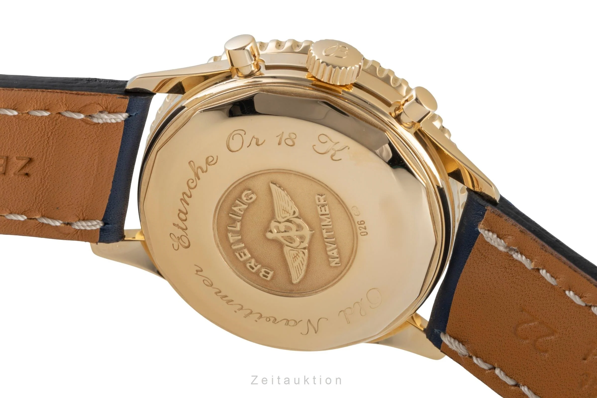 Breitling Navitimer chronograph 18 ct gold automatic men's watch K13020  [2505791] - Image 12