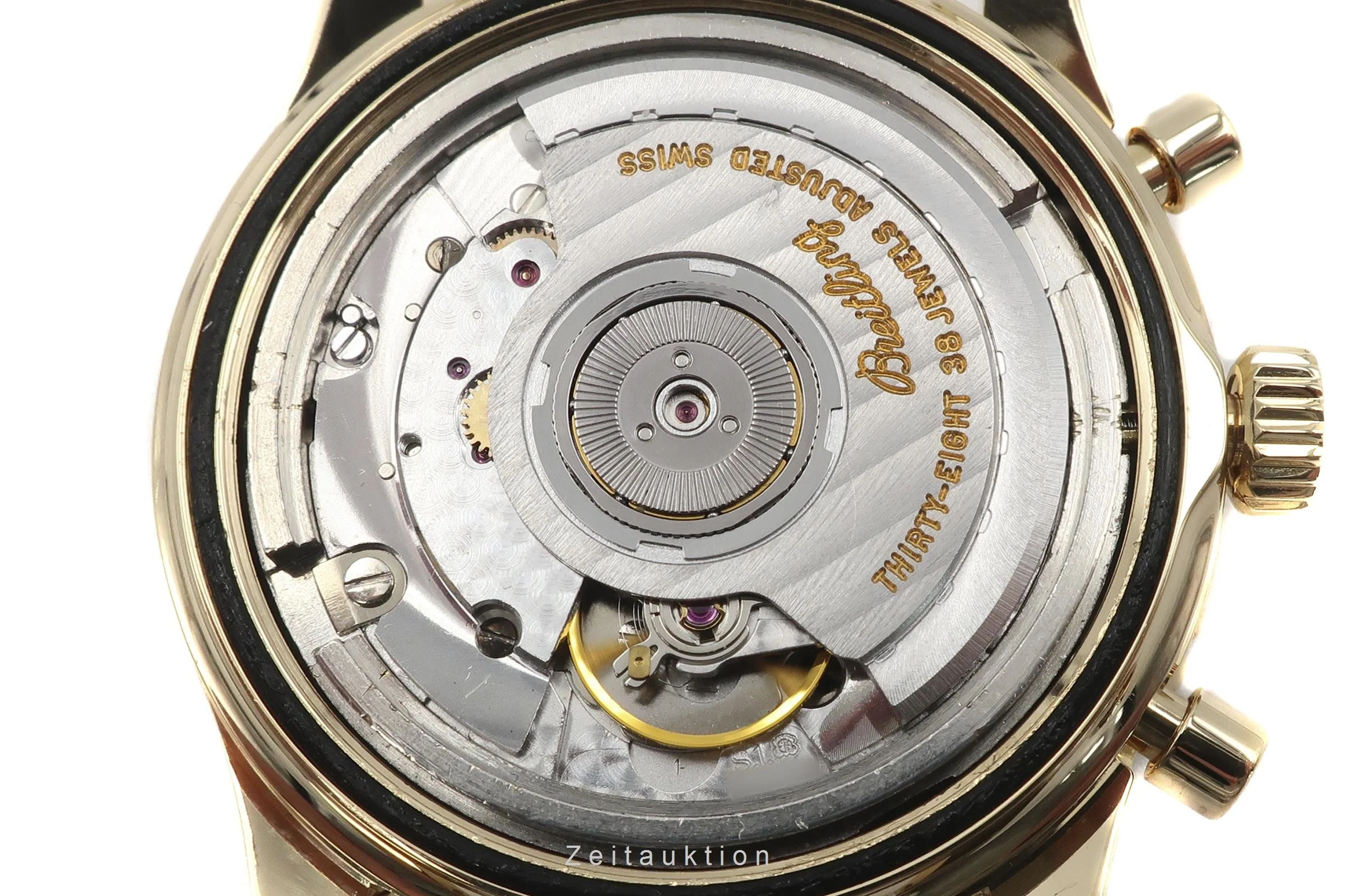 Breitling Navitimer chronograph 18 ct gold automatic men's watch K30022  [2201113] - Image 13