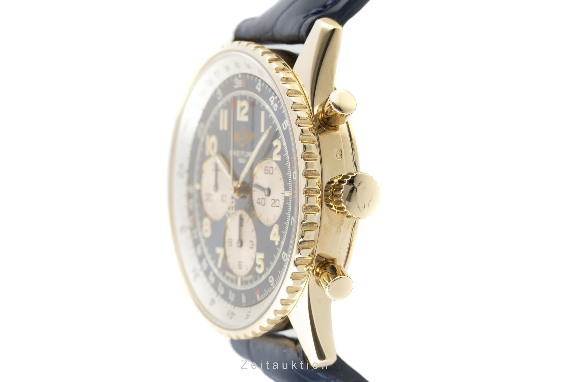 Breitling Navitimer chronograph 18 ct gold automatic men's watch K30022  [2201113] - Image 6