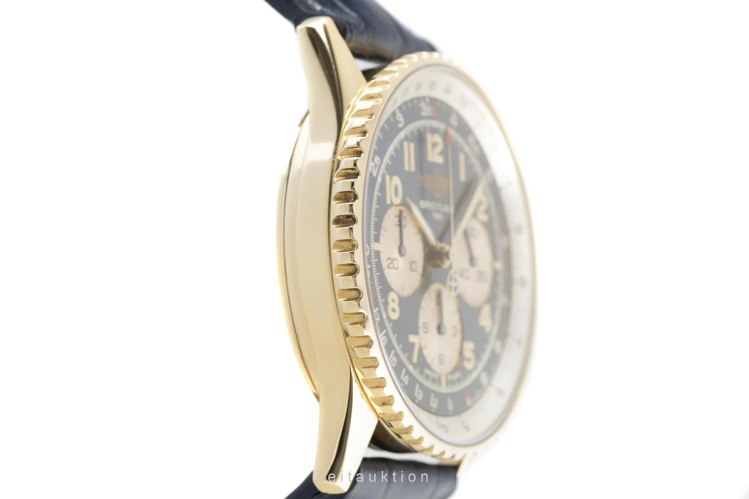 Breitling Navitimer chronograph 18 ct gold automatic men's watch K30022  [2201113] - Image 7