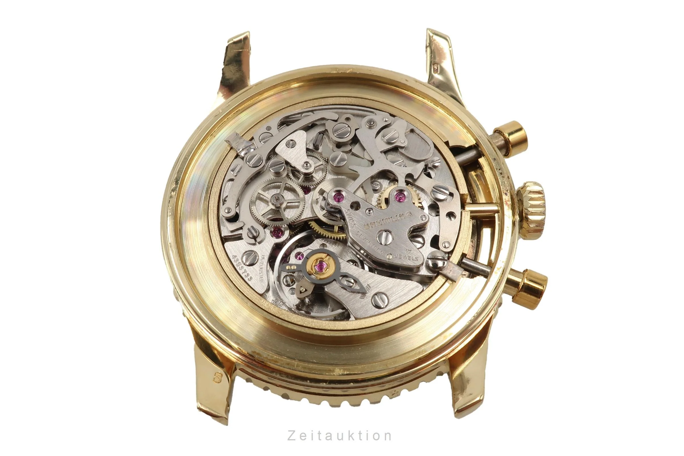 Breitling Navitimer chronograph 18 ct gold manual winding men's watch 81600  [2108450] - Image 11