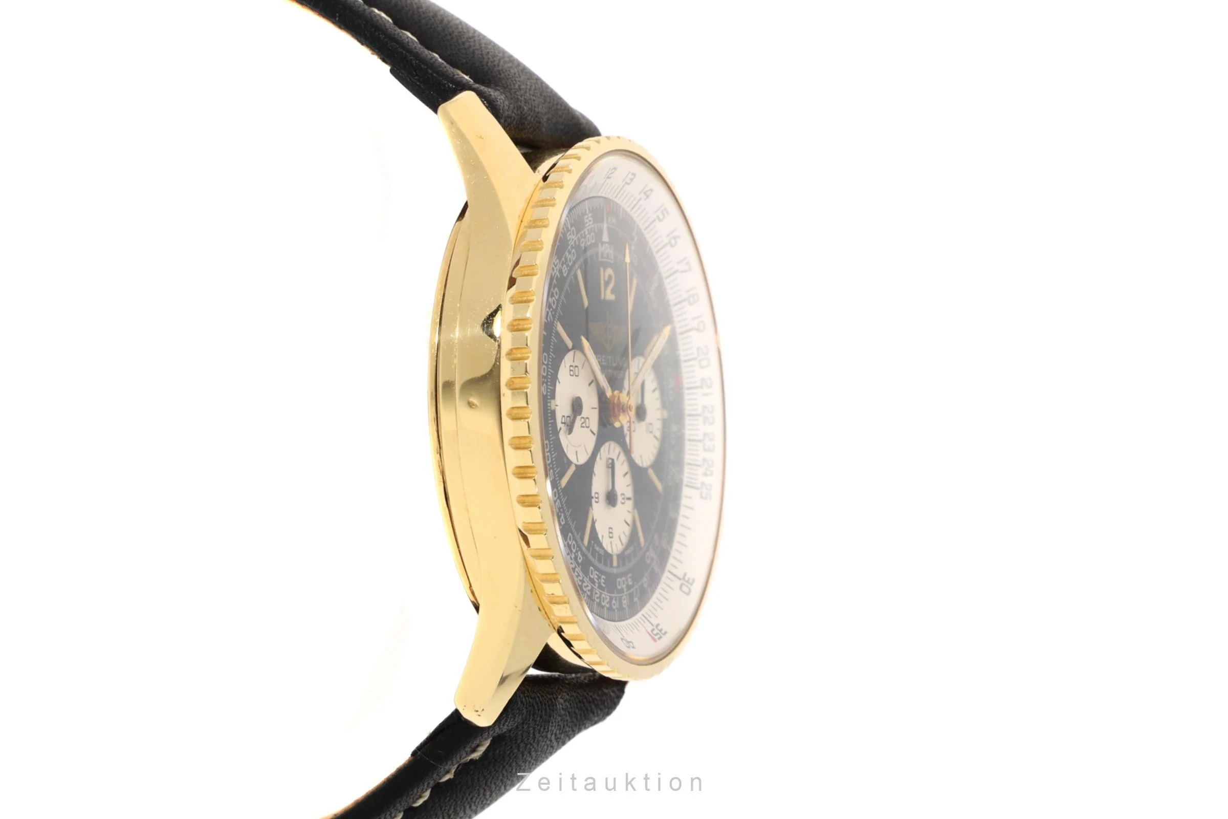 Breitling Navitimer chronograph 18 ct gold manual winding men's watch 81600  [2108450] - Image 7