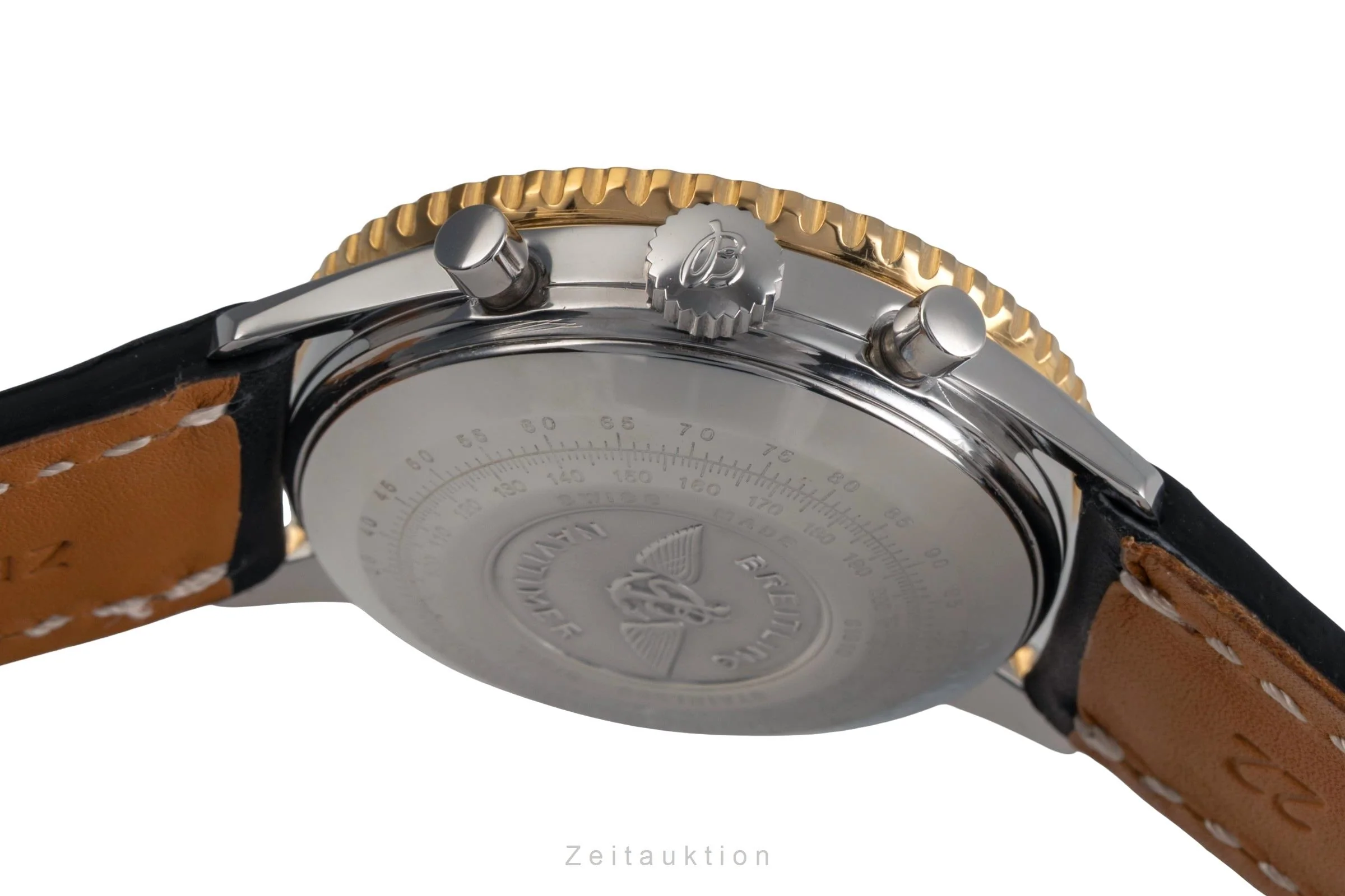 Breitling Navitimer chronograph gilt / steel automatic men's watch 81610  [2503228] - Image 12