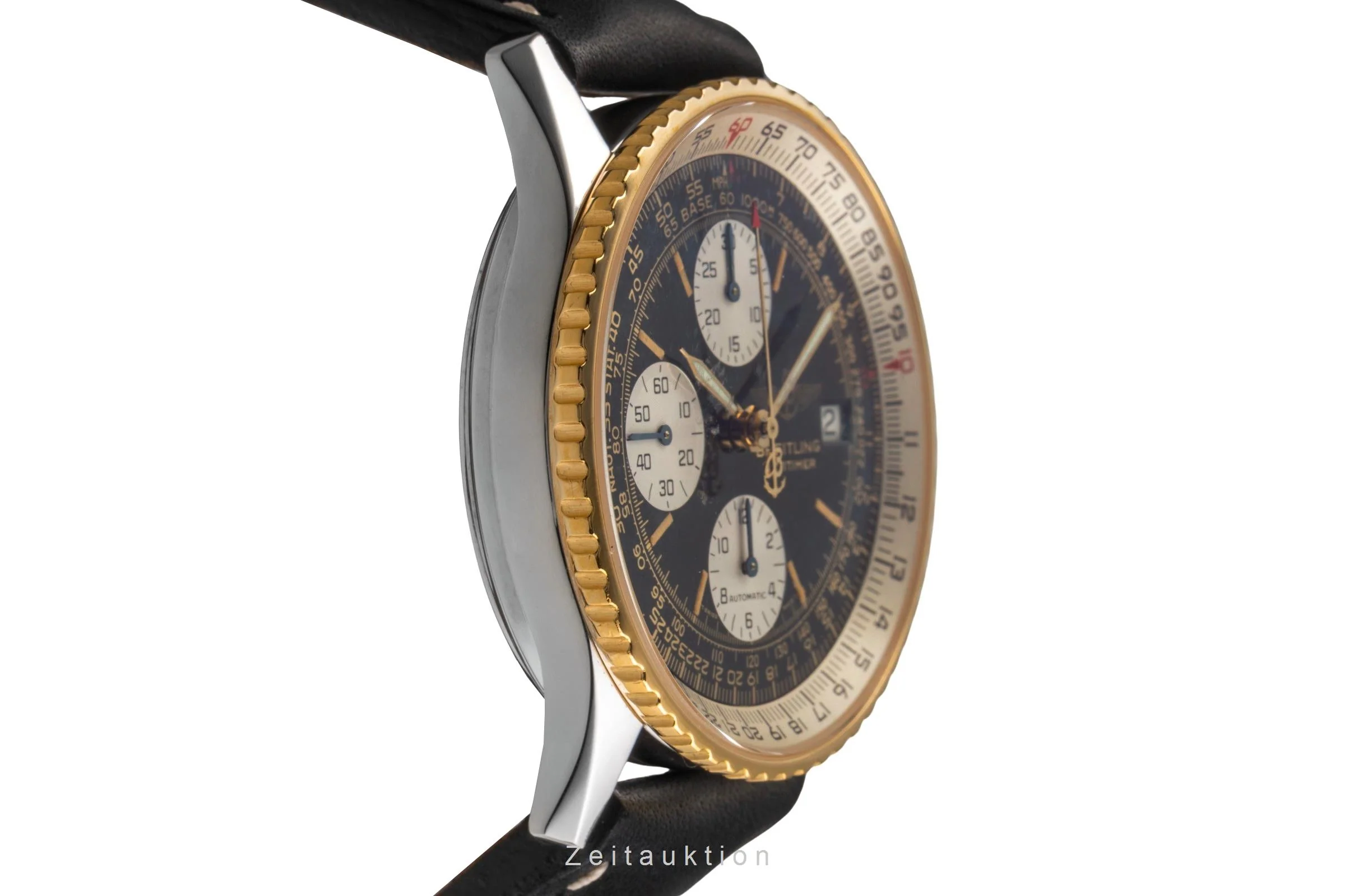 Breitling Navitimer chronograph gilt / steel automatic men's watch 81610  [2503228] - Image 8