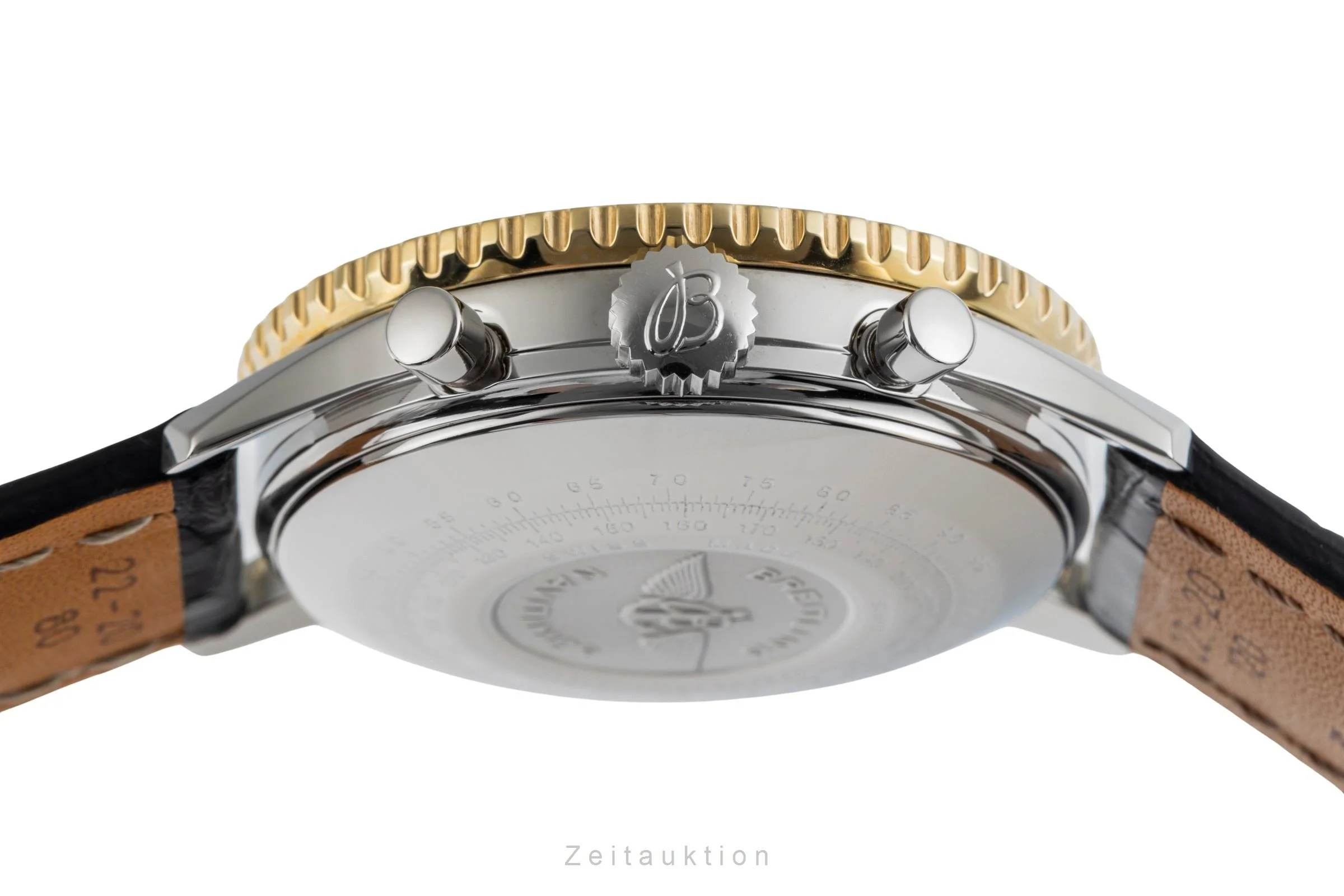 Breitling Navitimer chronograph gilt / steel automatic men's watch 81610  [2504456] - Image 12