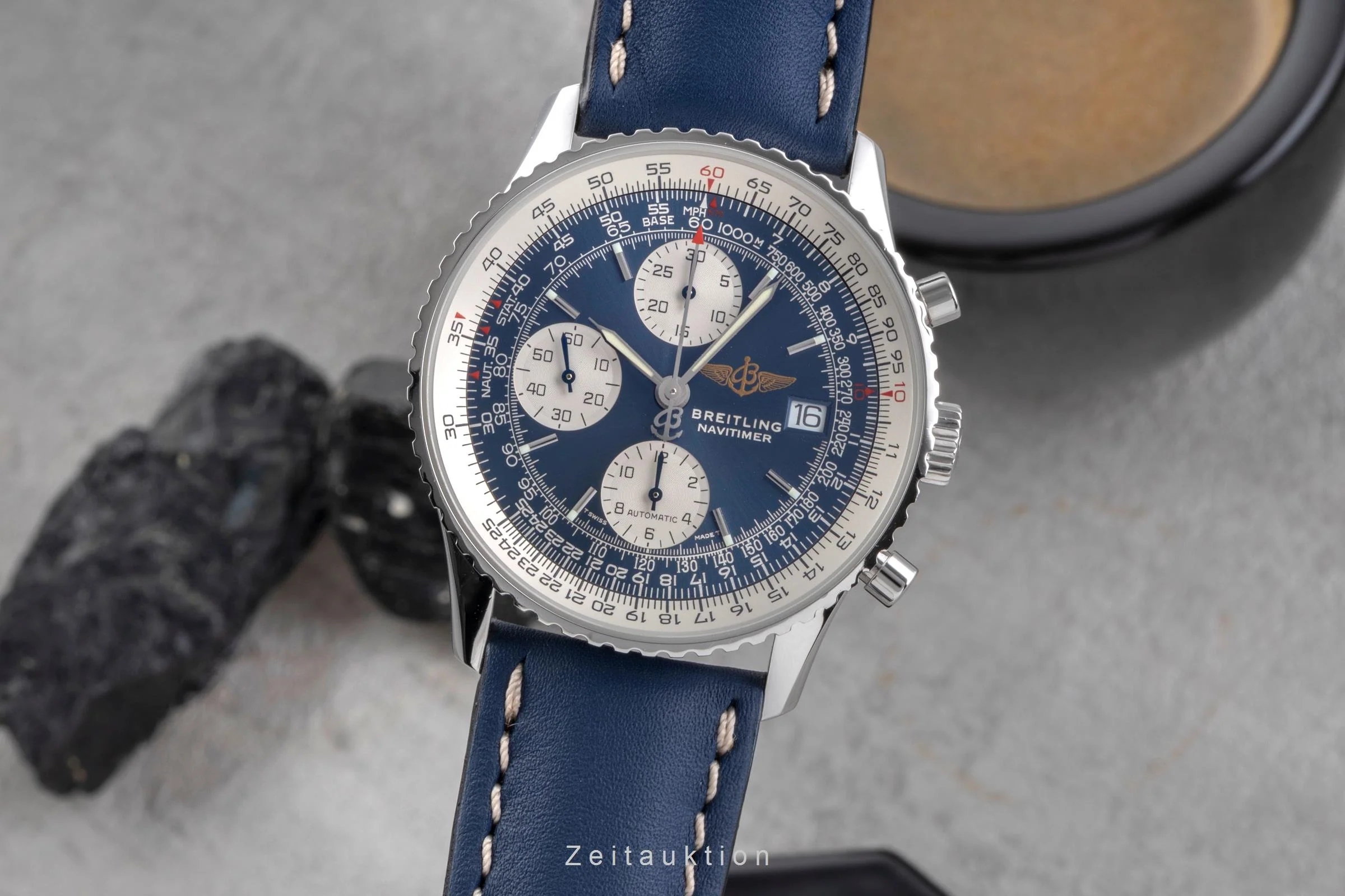 Breitling Navitimer chronograph steel automatic men's watch 13322  [2505815] - Image 2