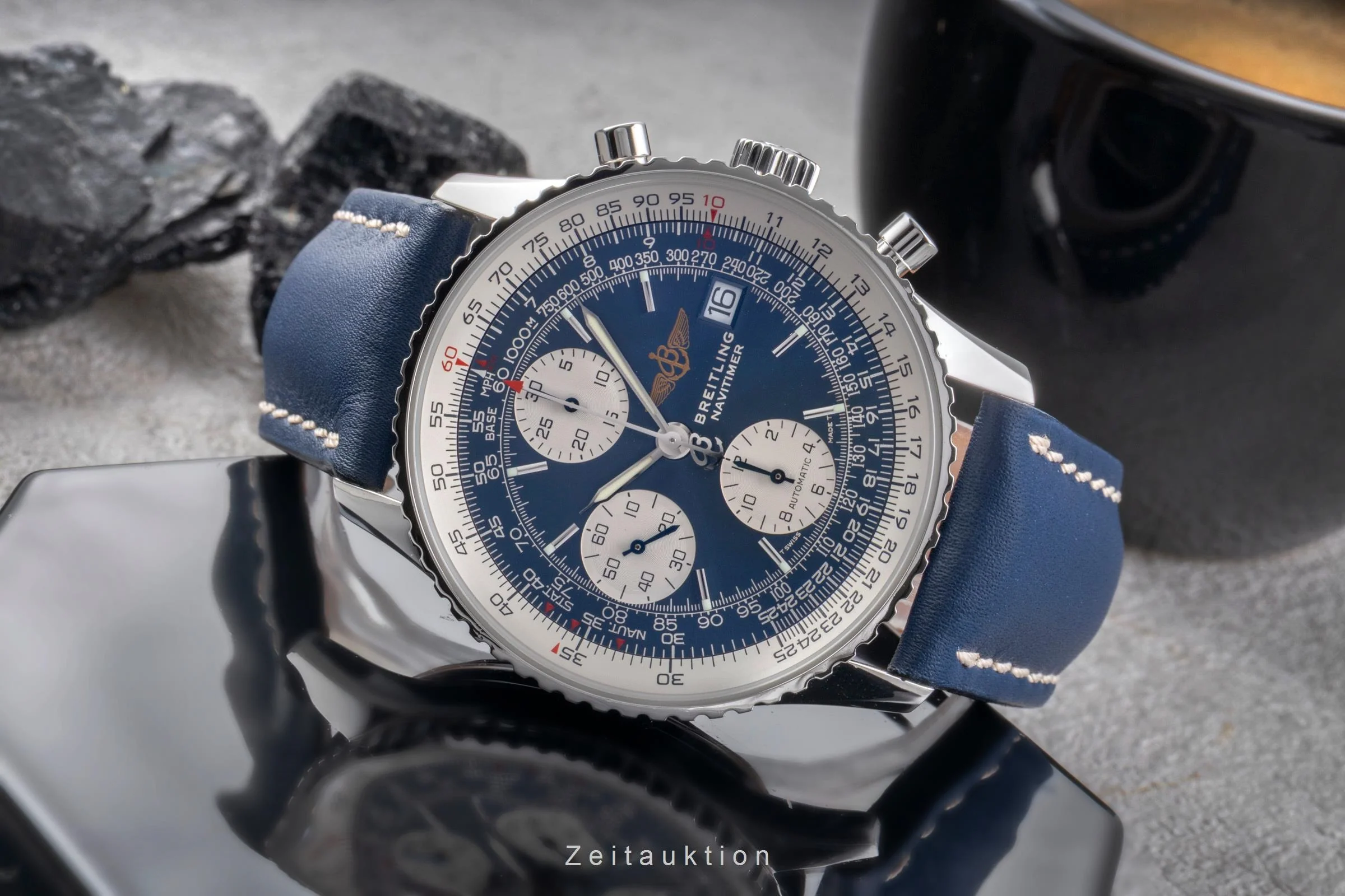 Breitling Navitimer chronograph steel automatic men's watch 13322  [2505815] - Image 3