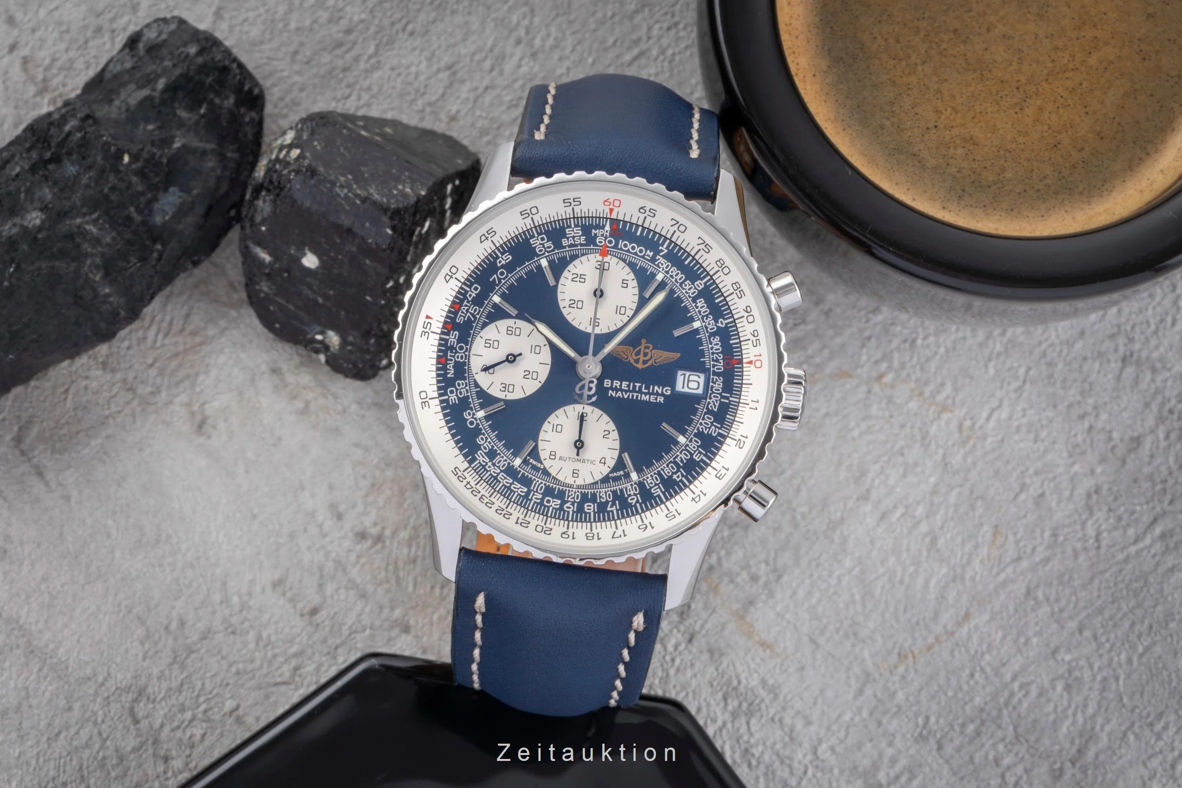 Breitling Navitimer chronograph steel automatic men's watch 13322  [2505815] - Image 4