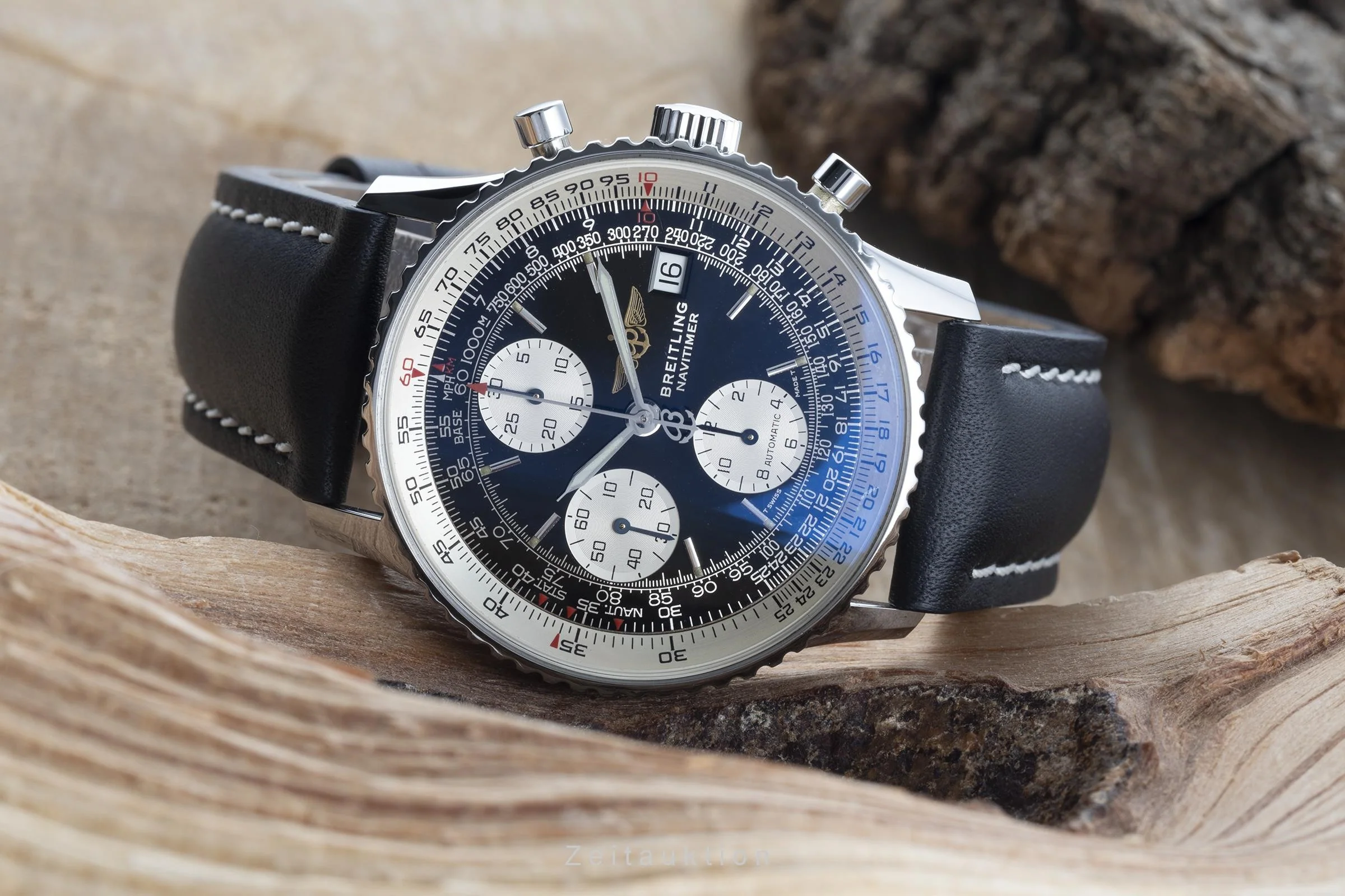 Breitling Navitimer chronograph steel automatic men's watch 81610 LP: 8300EUR  [2200680] - Image 2