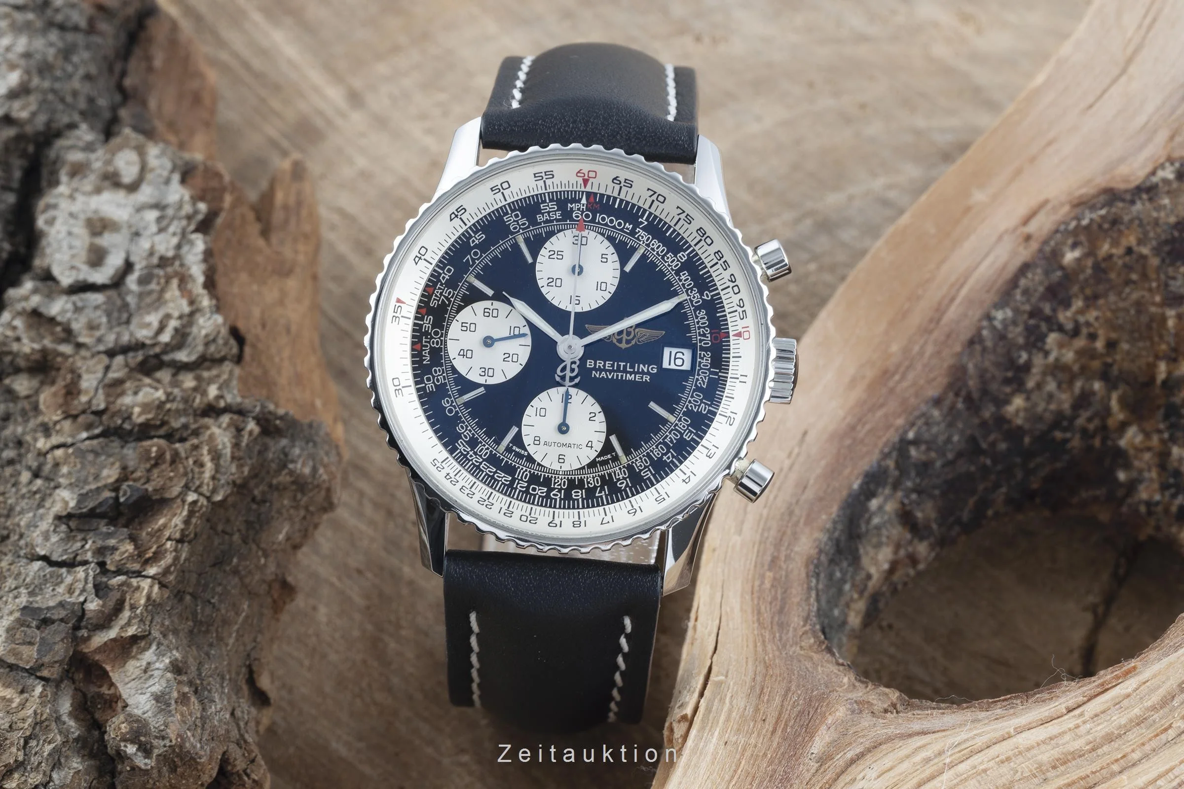 Breitling Navitimer chronograph steel automatic men's watch 81610 LP: 8300EUR  [2200680] - Image 3