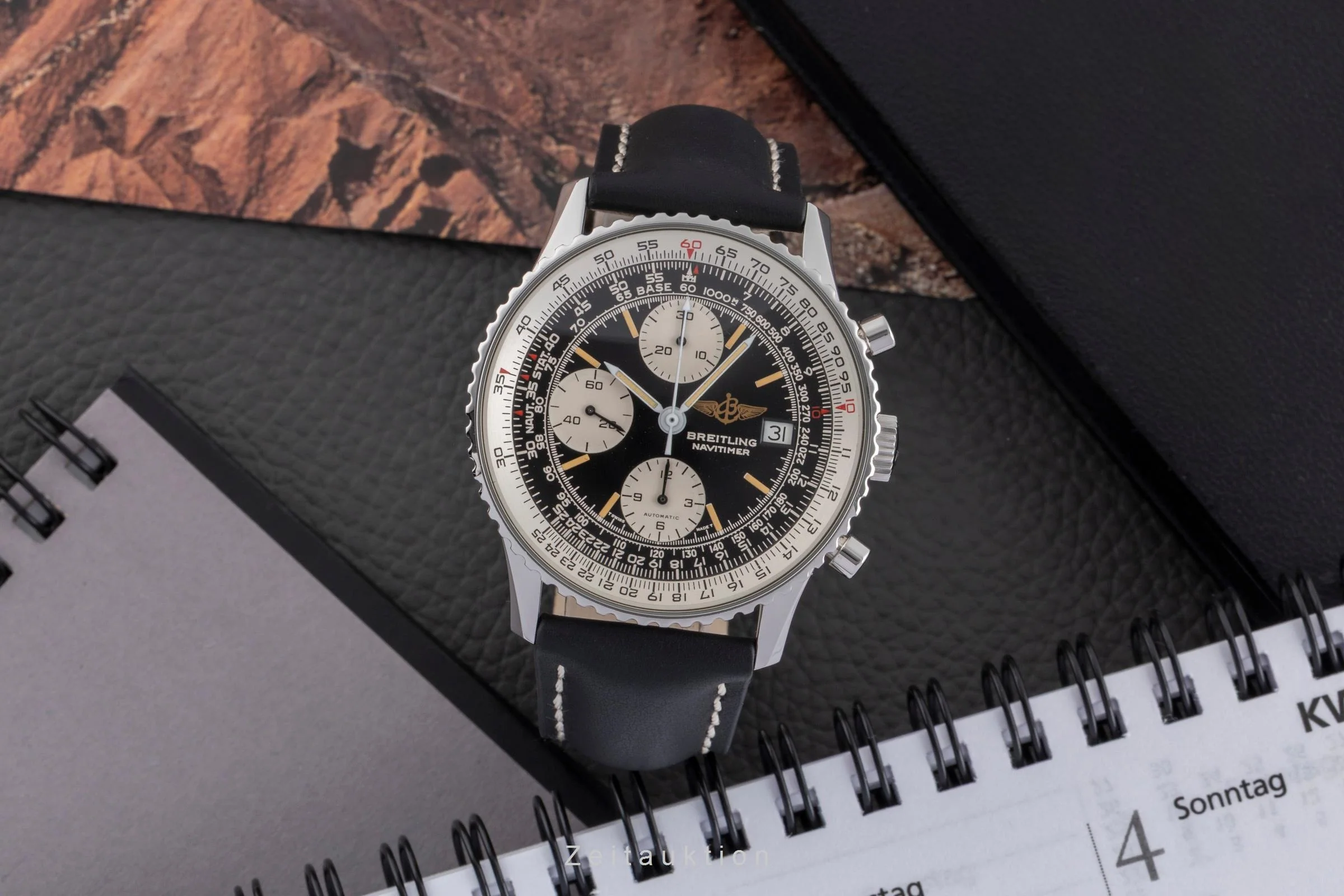 Breitling Navitimer chronograph steel automatic men's watch 81610  [2502577] - Image 4