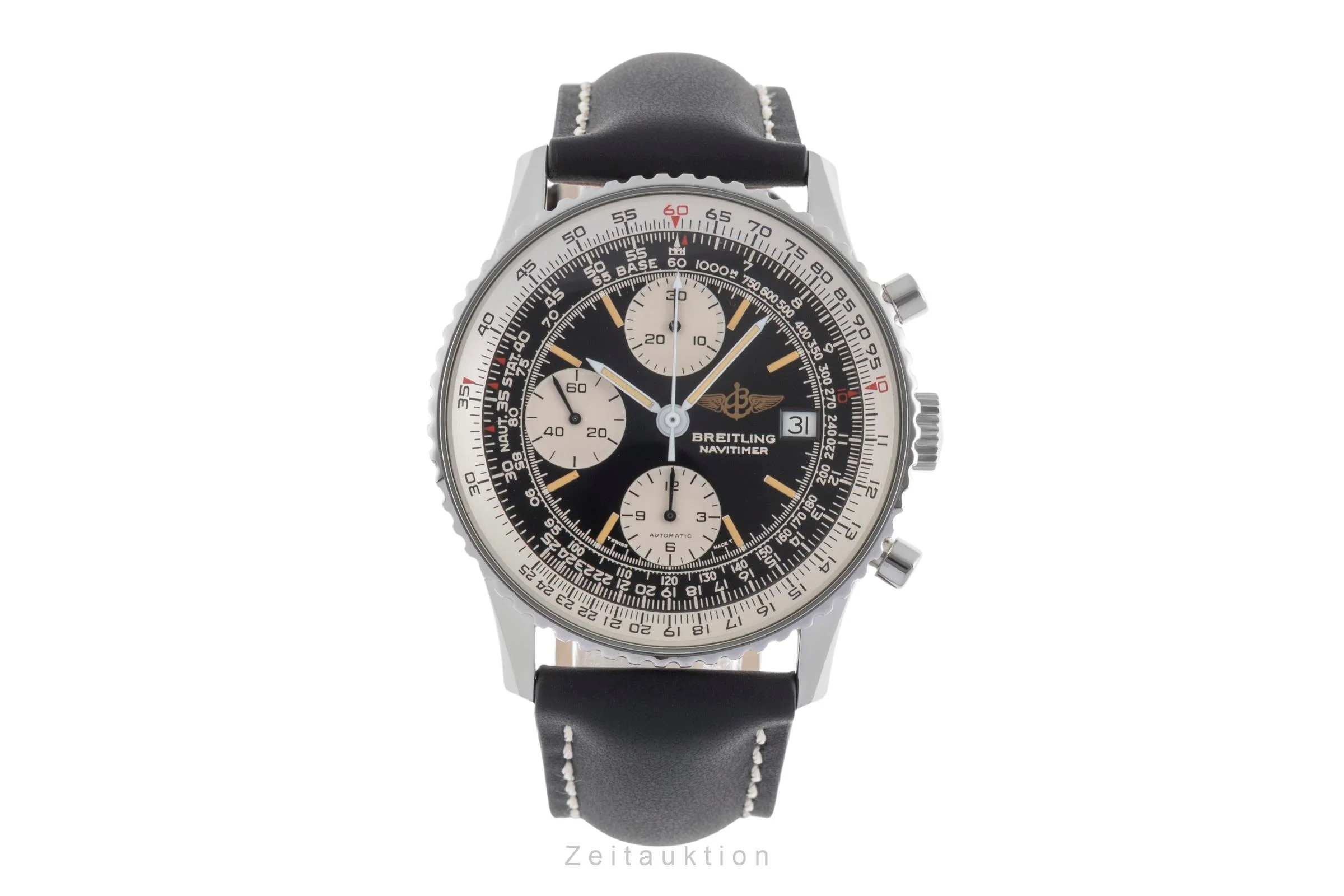 Breitling Navitimer chronograph steel automatic men's watch 81610  [2502577] - Image 5