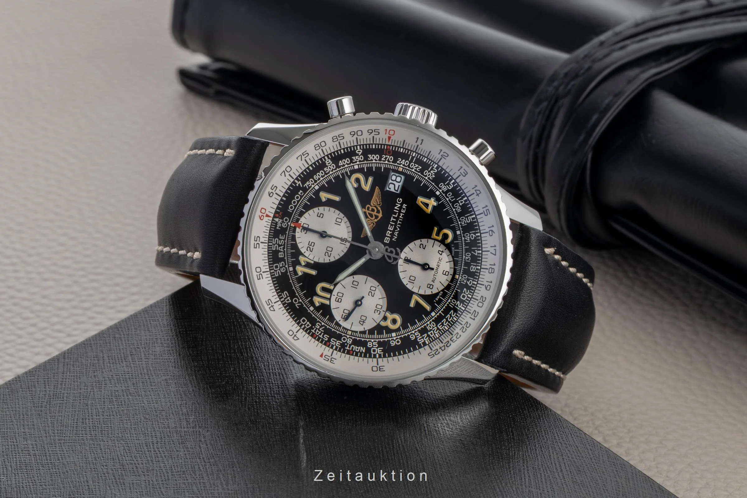 Breitling Navitimer chronograph steel automatic men's watch A13022.1 LP: 9500EUR  [2600375] - Image 3