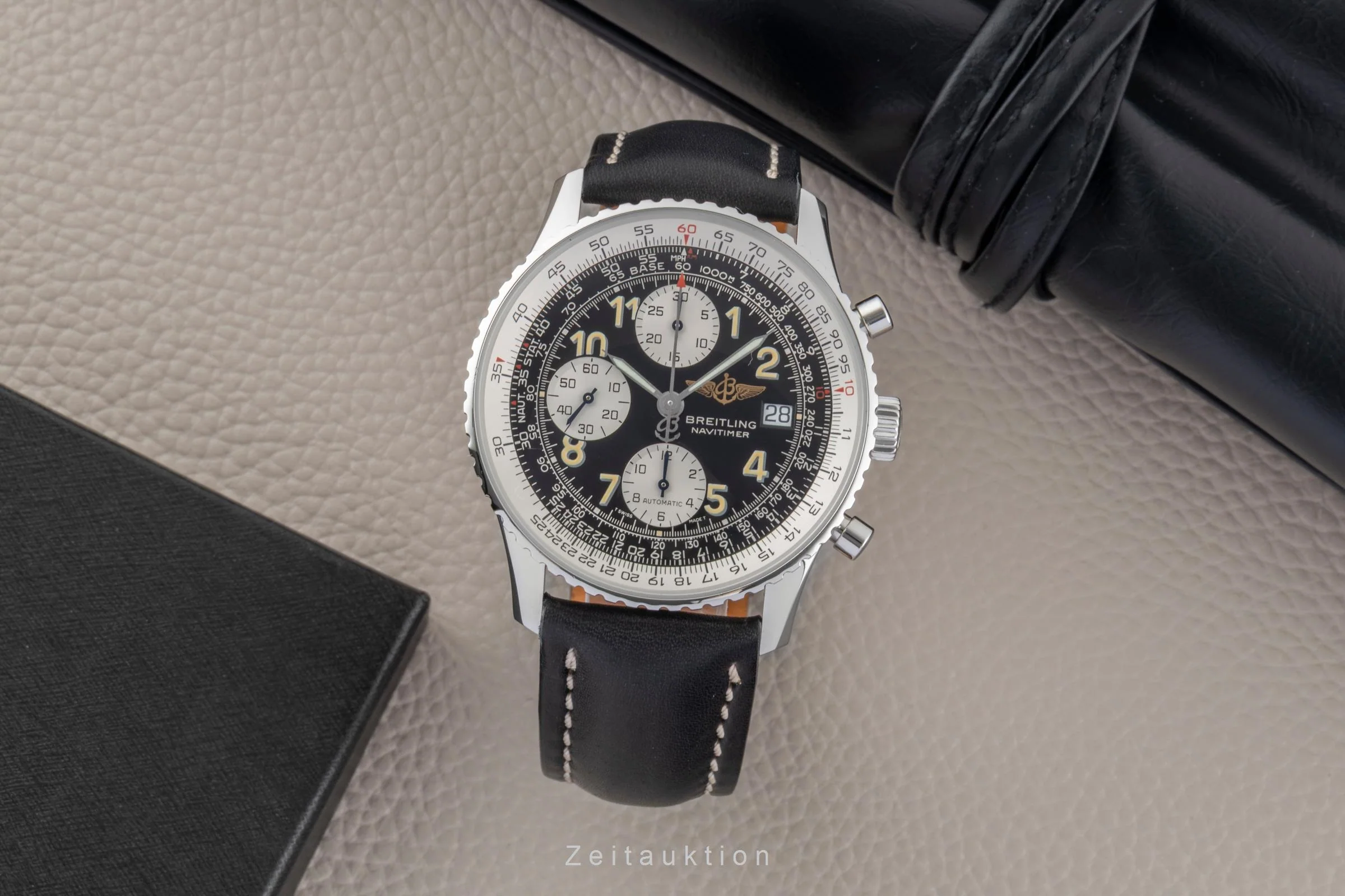 Breitling Navitimer chronograph steel automatic men's watch A13022.1 LP: 9500EUR  [2600375] - Image 4