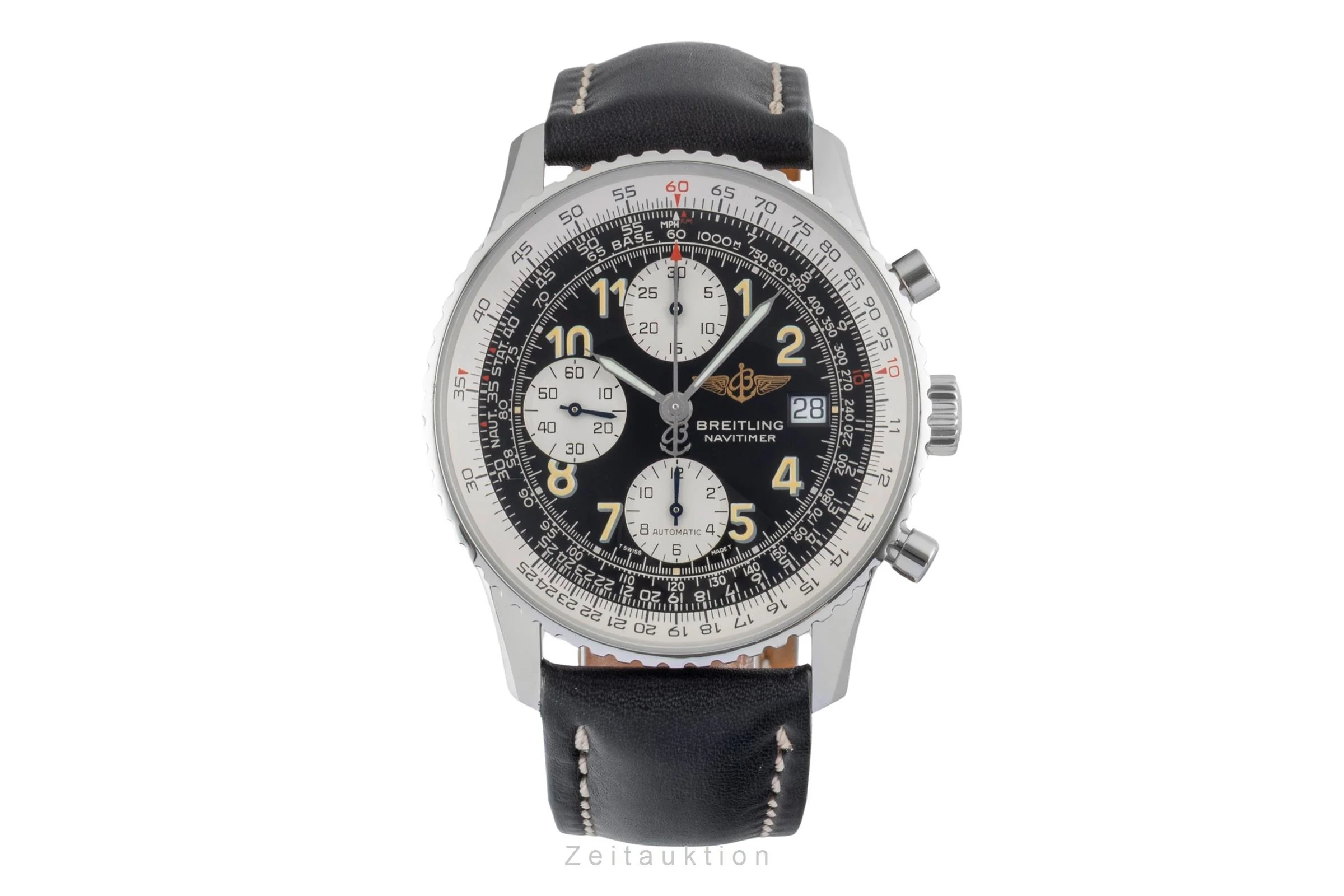 Breitling Navitimer chronograph steel automatic men's watch A13022.1 LP: 9500EUR  [2600375] - Image 5