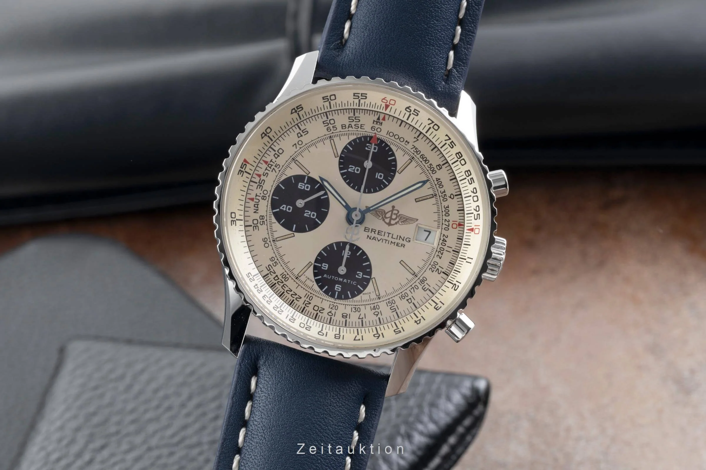 Breitling Navitimer chronograph steel automatic men's watch A13022 LP: 8950EUR  [2501089] - Image 2