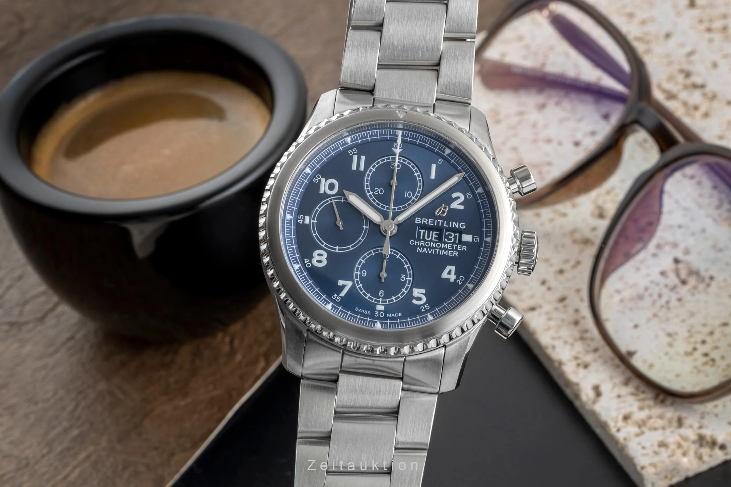 Breitling Navitimer chronograph steel automatic men's watch A13314  [2505472] - Image 2