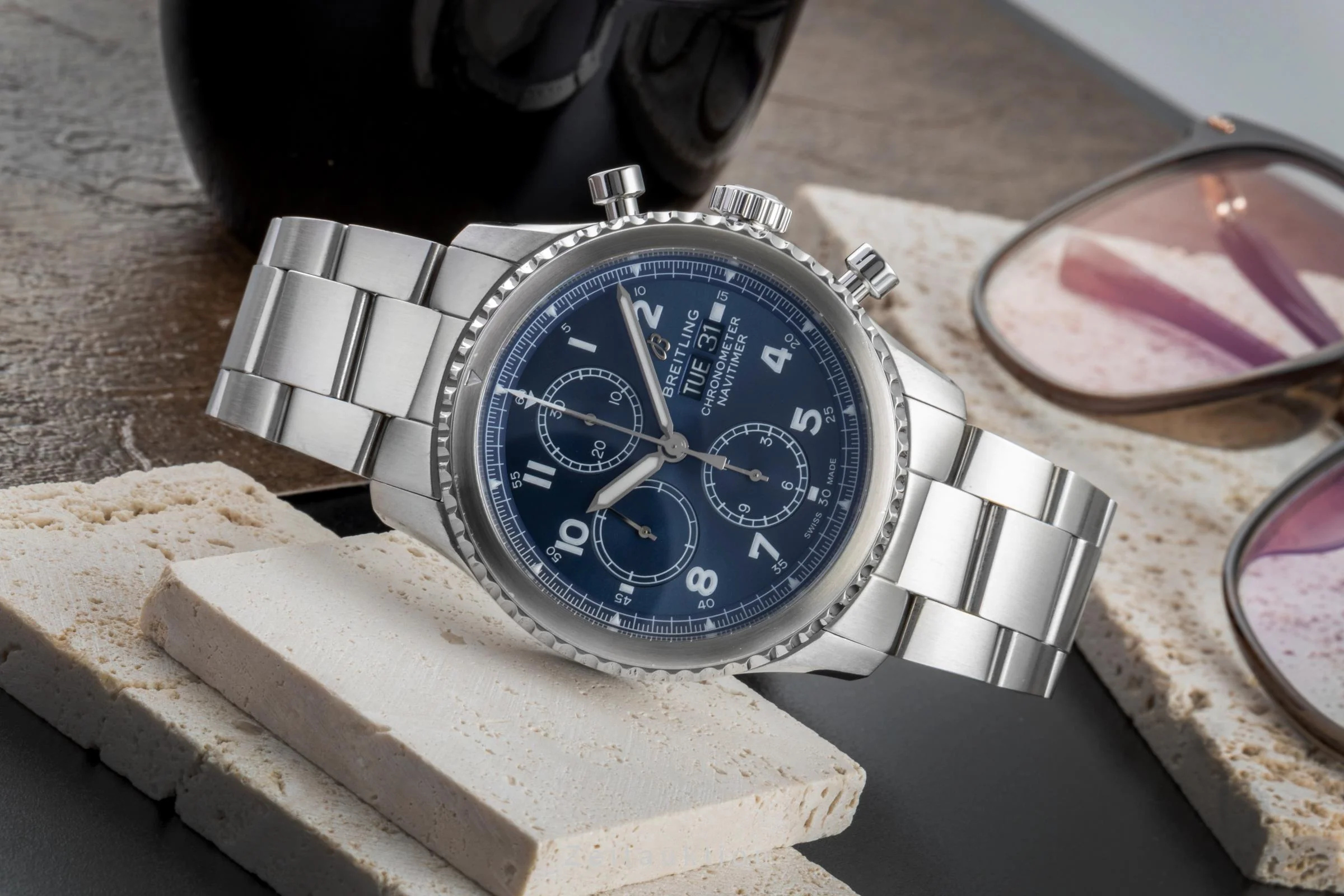 Breitling Navitimer chronograph steel automatic men's watch A13314  [2505472] - Image 3