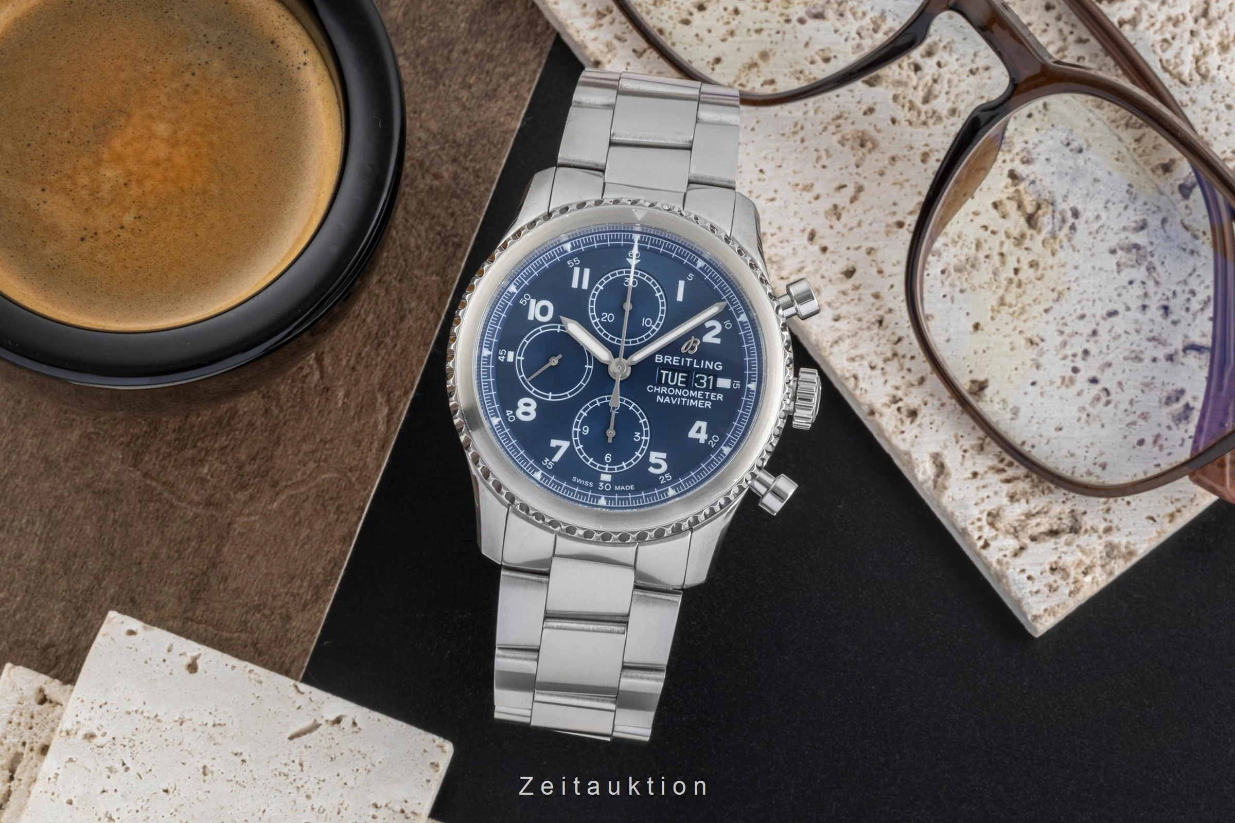 Breitling Navitimer chronograph steel automatic men's watch A13314  [2505472] - Image 4