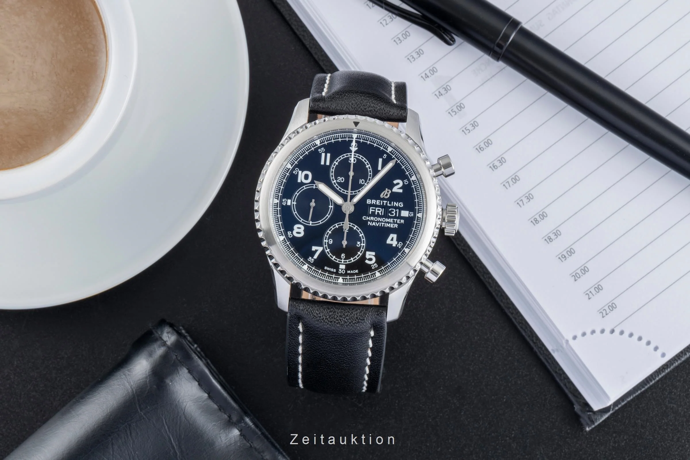 Breitling Navitimer chronograph steel automatic men's watch A13314  [2507109] - Image 4