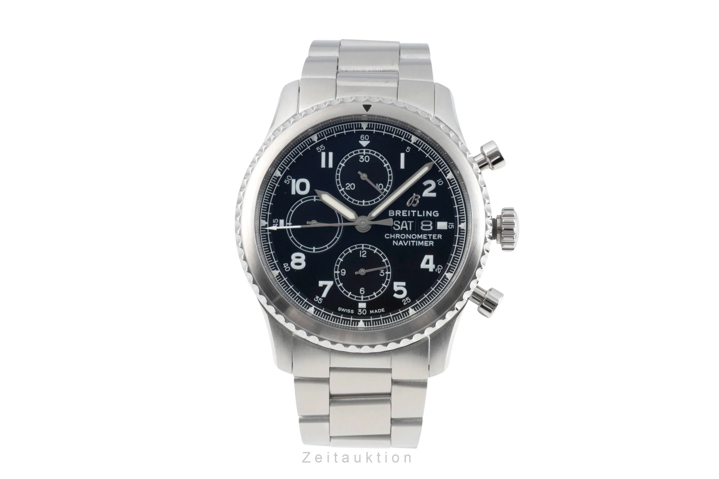 Breitling Navitimer chronograph steel automatic men's watch A13314101B1A1  [2601158] - Image 5