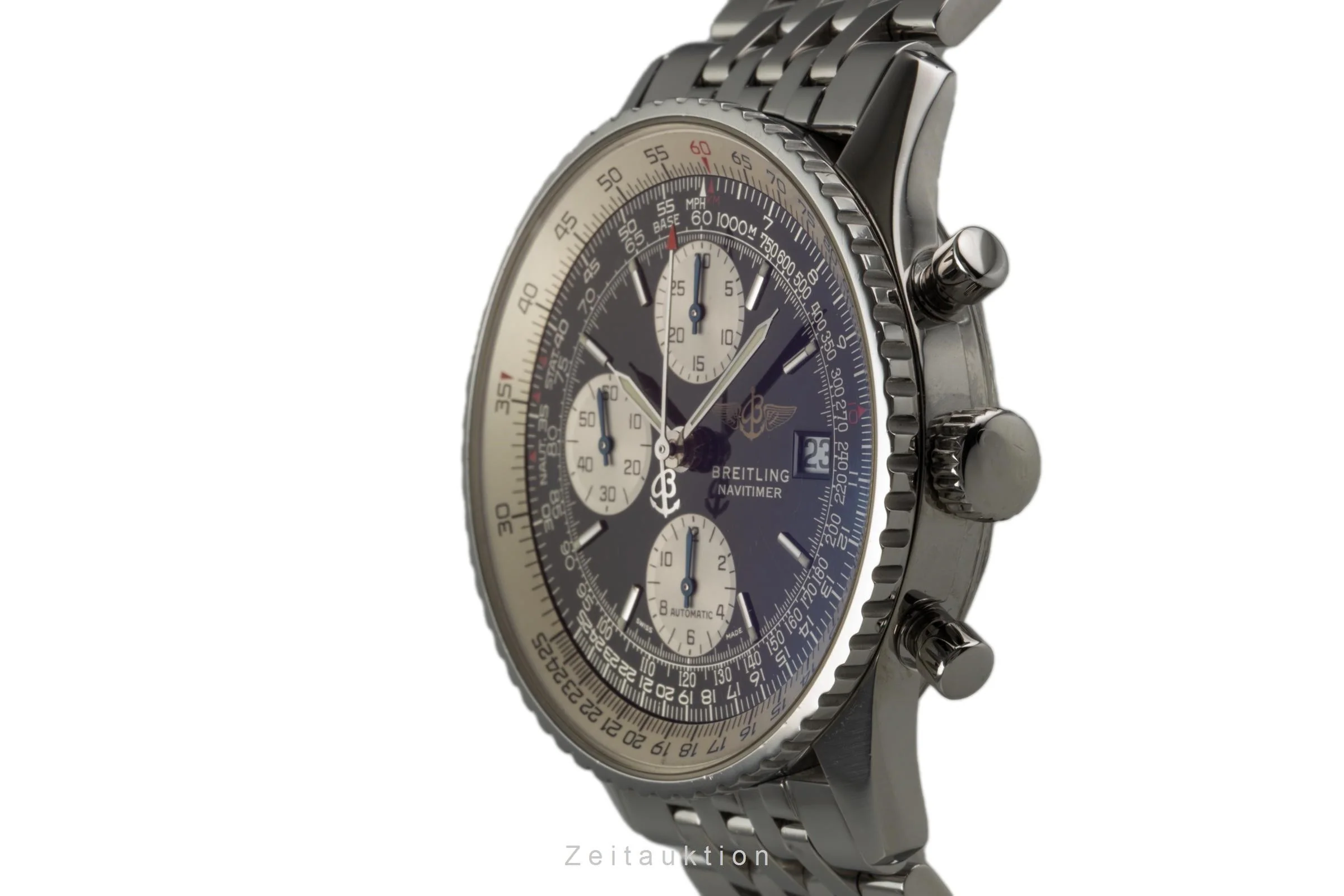 Breitling Navitimer chronograph steel automatic men's watch A13322 LP: 9050EUR  [2302552] - Image 6