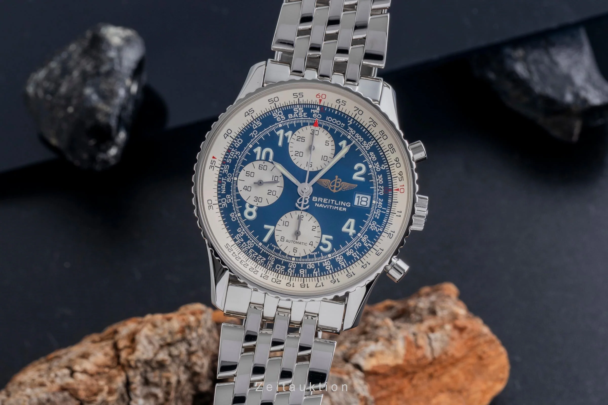 Breitling Navitimer chronograph steel automatic men's watch A13322  [2600275] - Image 2