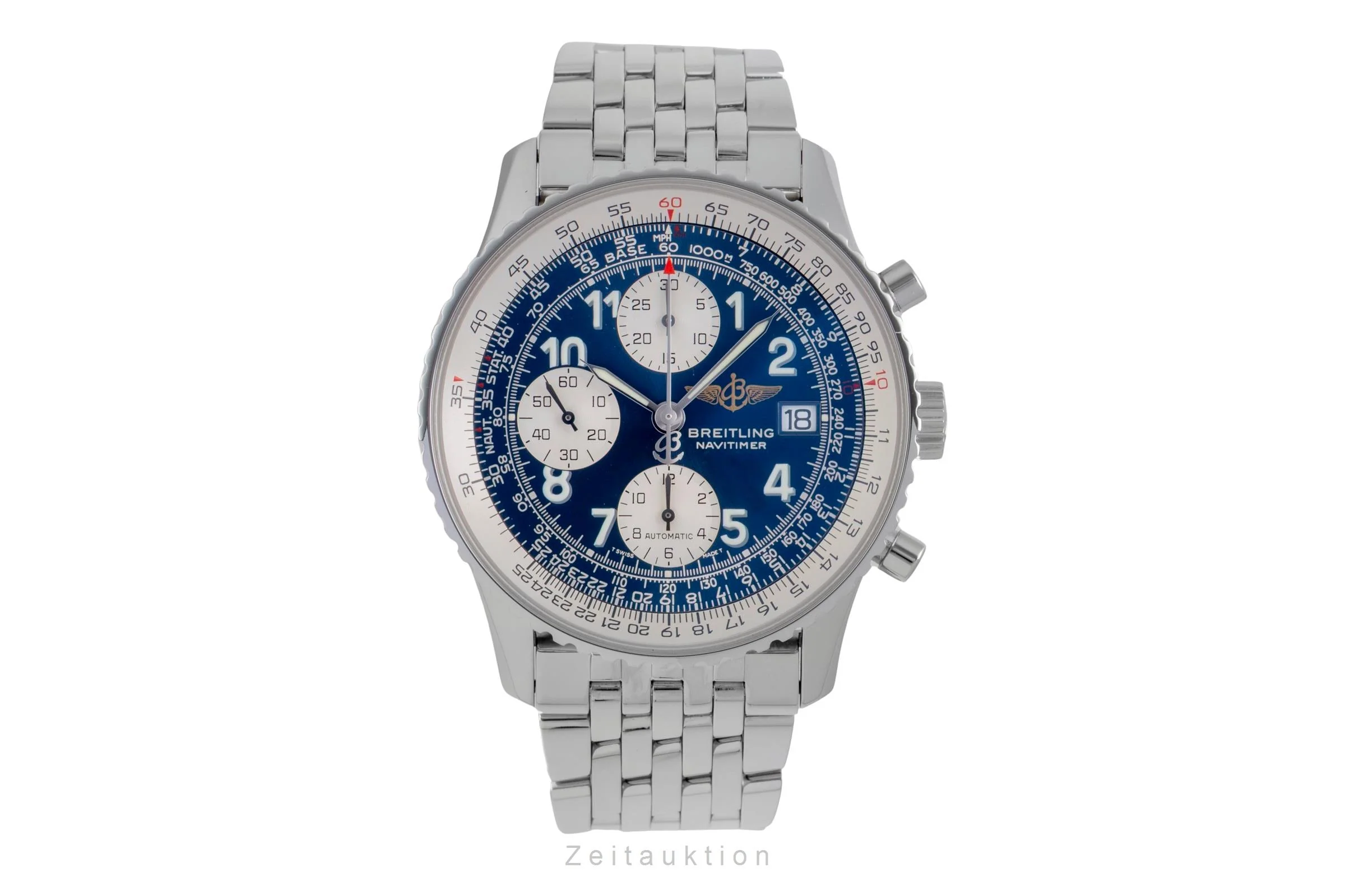 Breitling Navitimer chronograph steel automatic men's watch A13322  [2600275] - Image 5