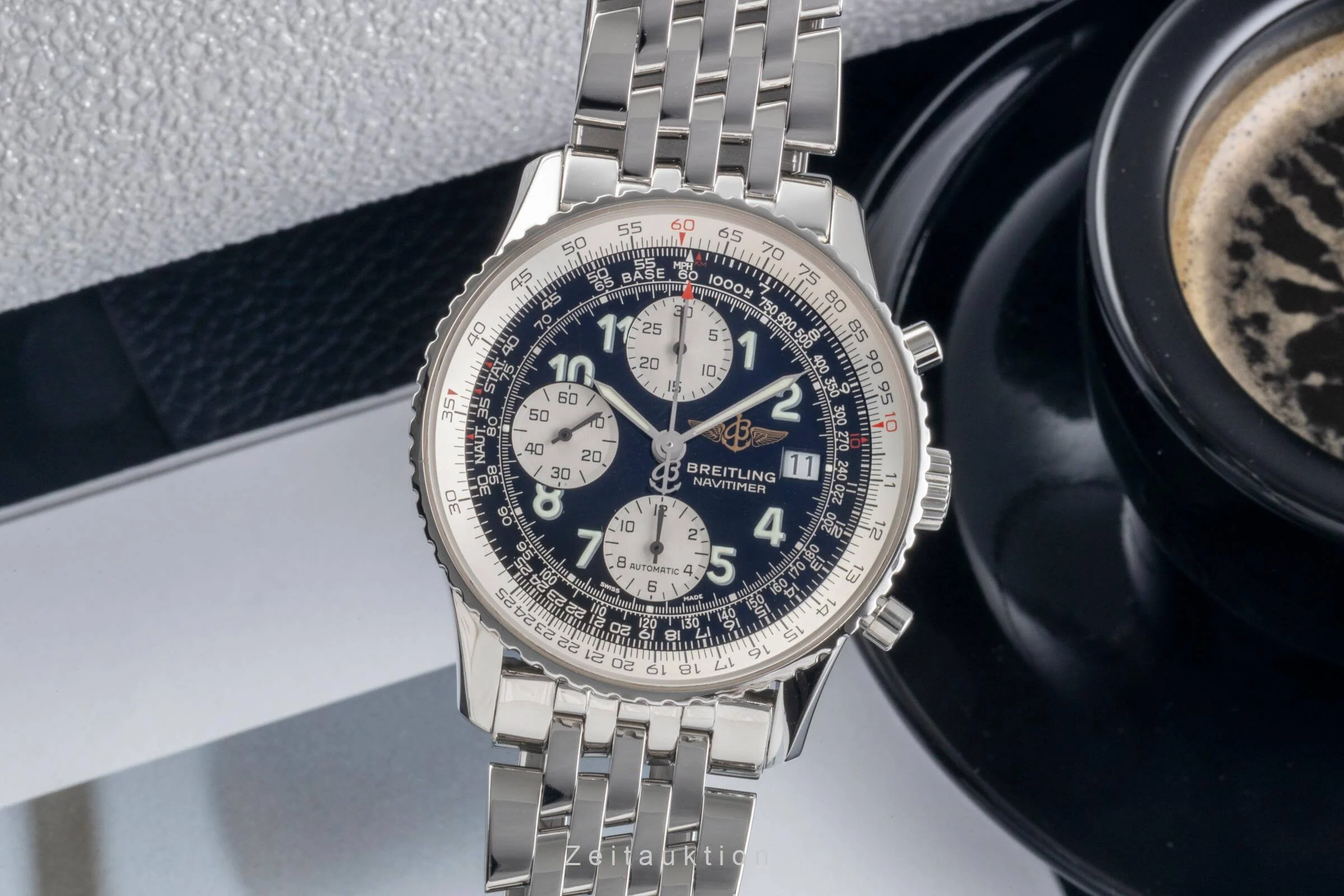 Breitling Navitimer chronograph steel automatic men's watch A1332212/B503 LP: 9400EUR  [2500781] - Image 2