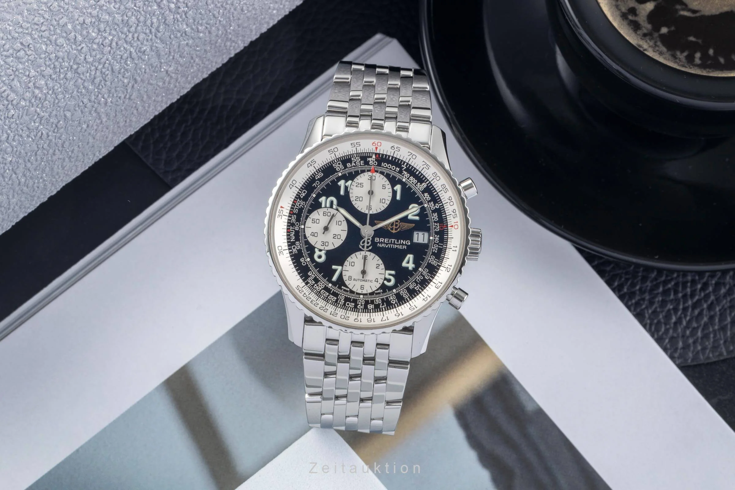 Breitling Navitimer chronograph steel automatic men's watch A1332212/B503 LP: 9400EUR  [2500781] - Image 4