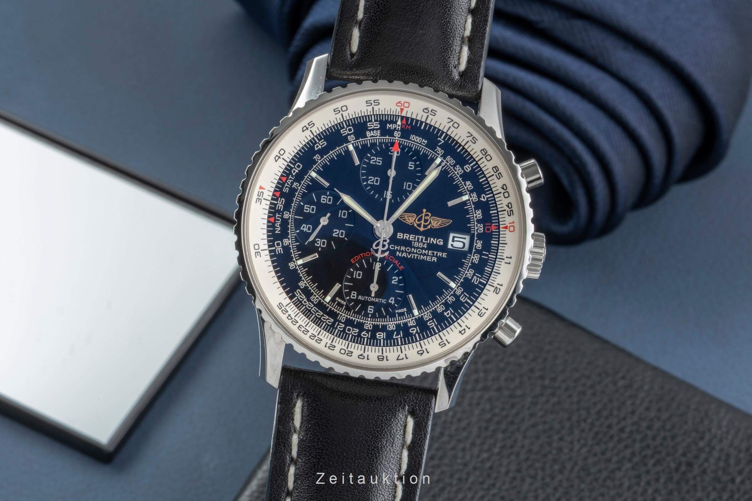 Breitling Navitimer chronograph steel automatic men's watch A13324 LP: 8950EUR  [2502360] - Image 2