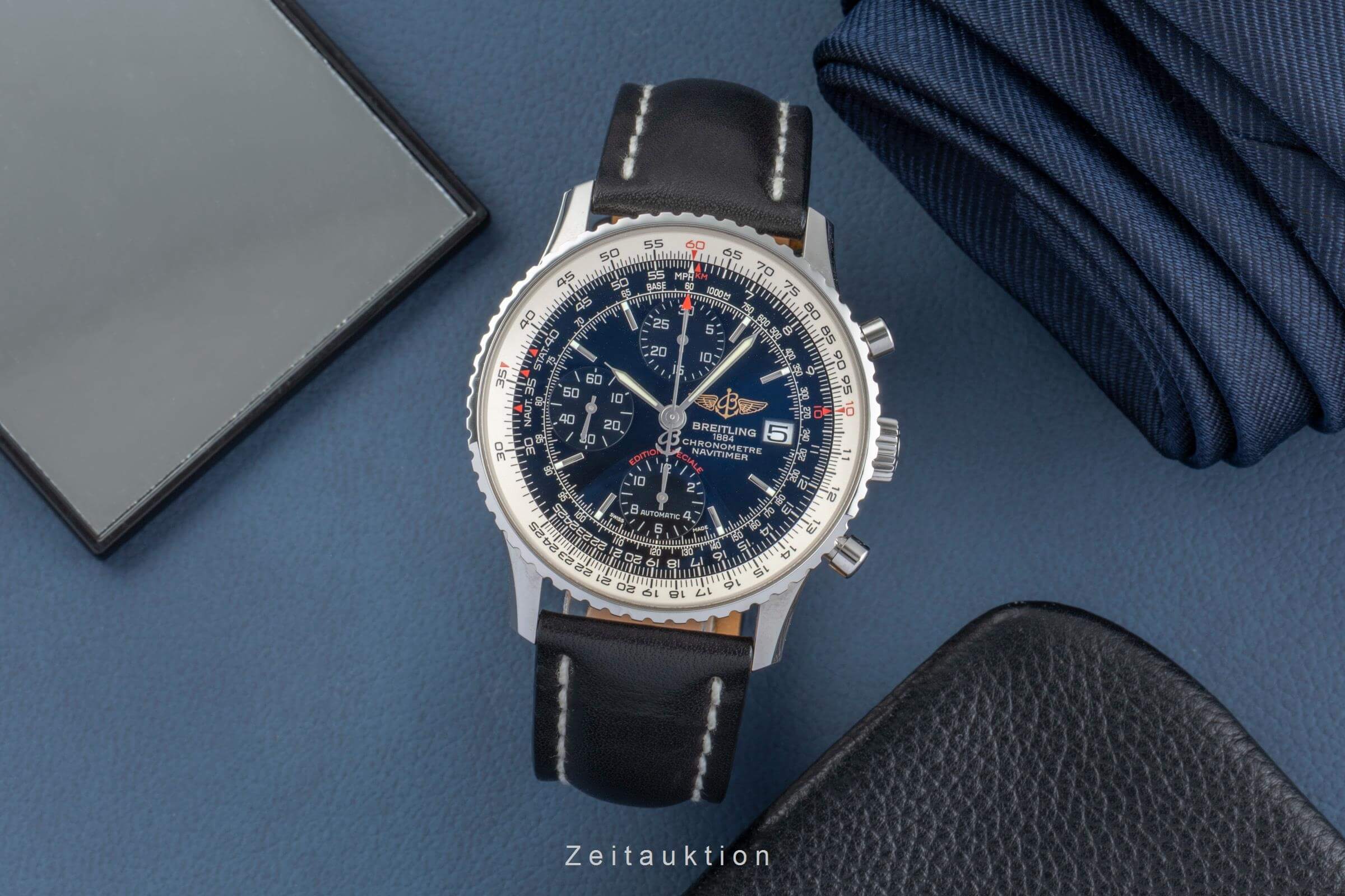 Breitling Navitimer chronograph steel automatic men's watch A13324 LP: 8950EUR  [2502360] - Image 4