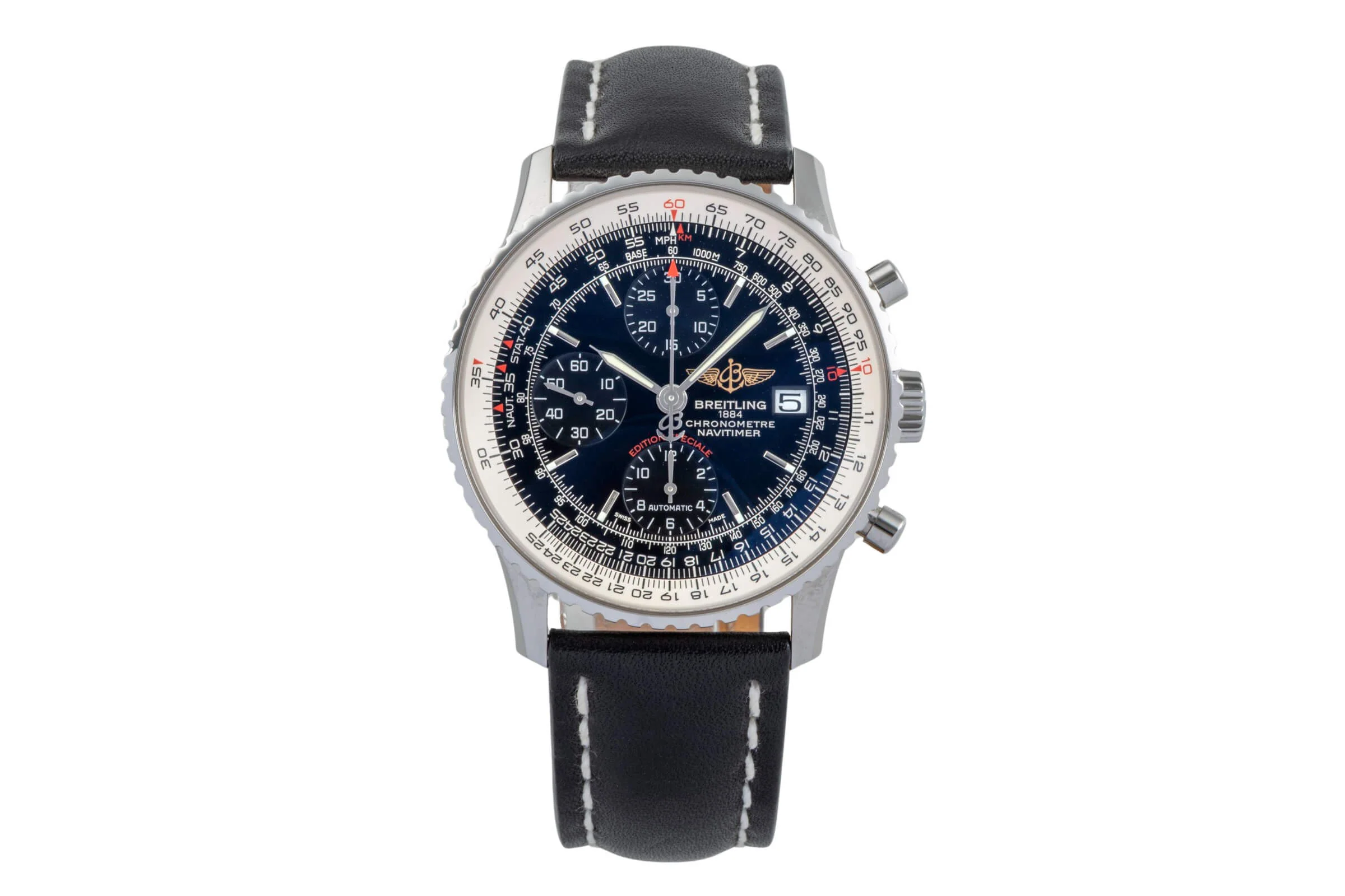Breitling Navitimer chronograph steel automatic men's watch A13324 LP: 8950EUR  [2502360] - Image 5