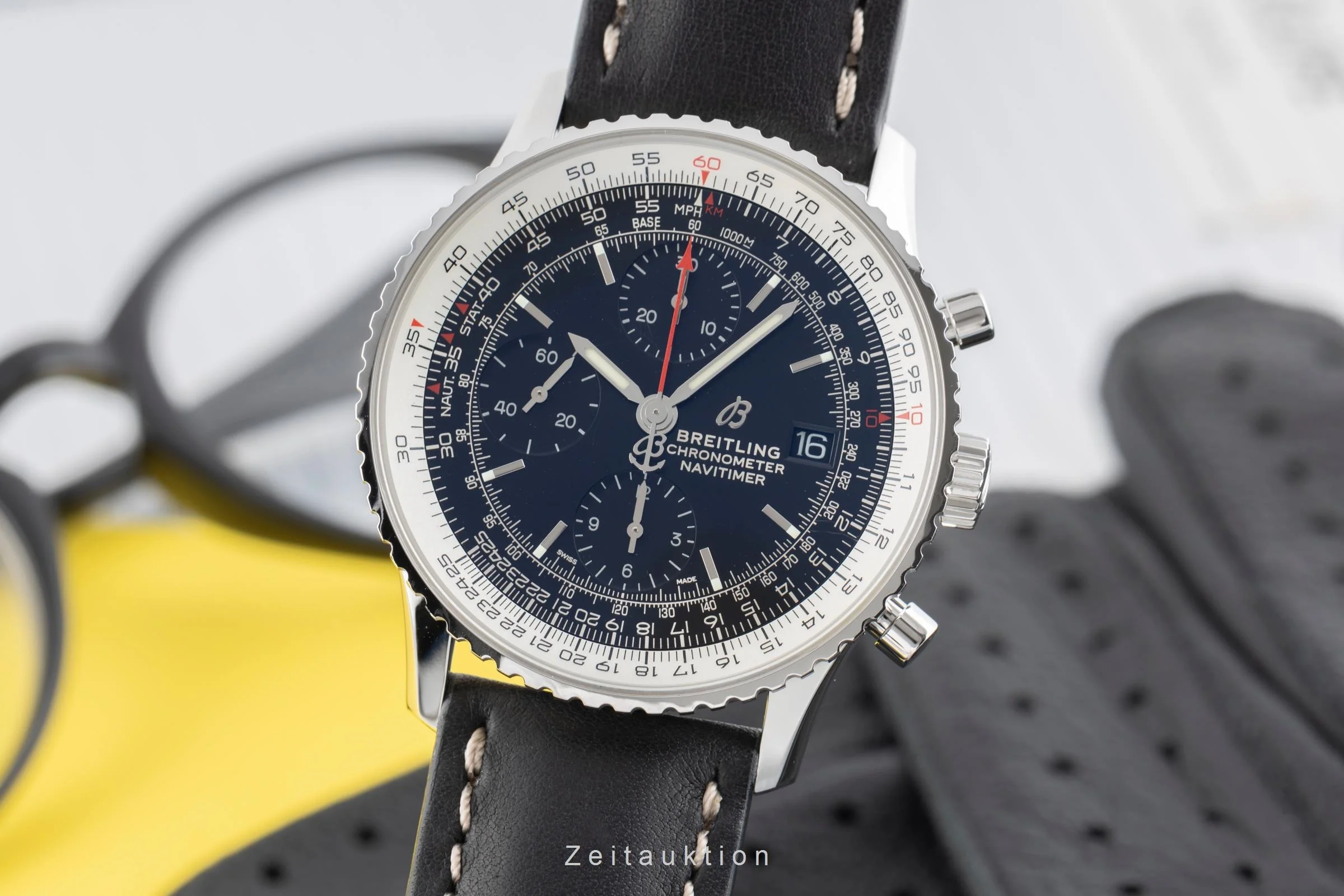 Breitling Navitimer chronograph steel automatic men's watch A13324 LP: 8950EUR  [2504368] - Image 2